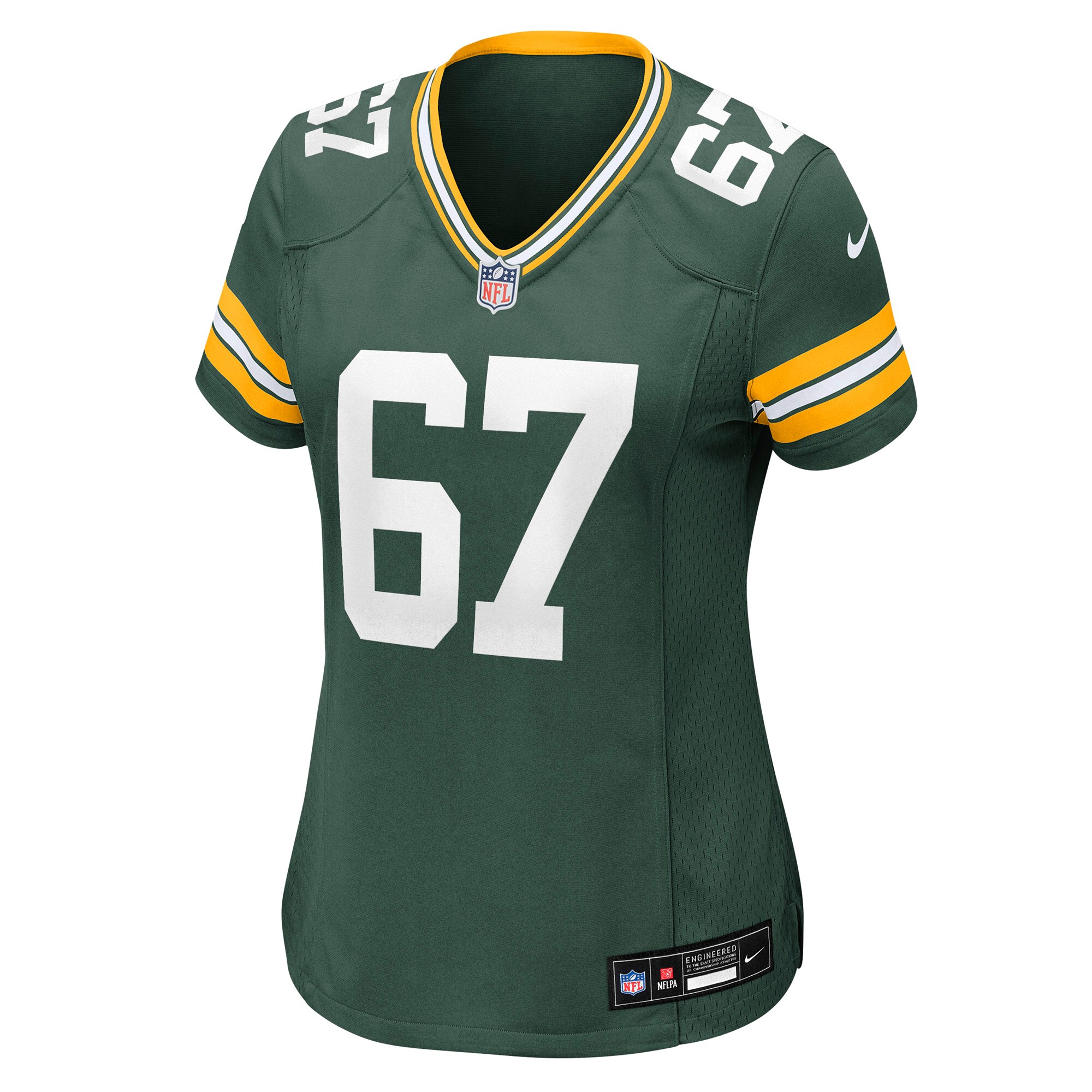Donovan Jennings Green Bay Packers Nike Women’s Team Game Jersey – Green Clowdercats
