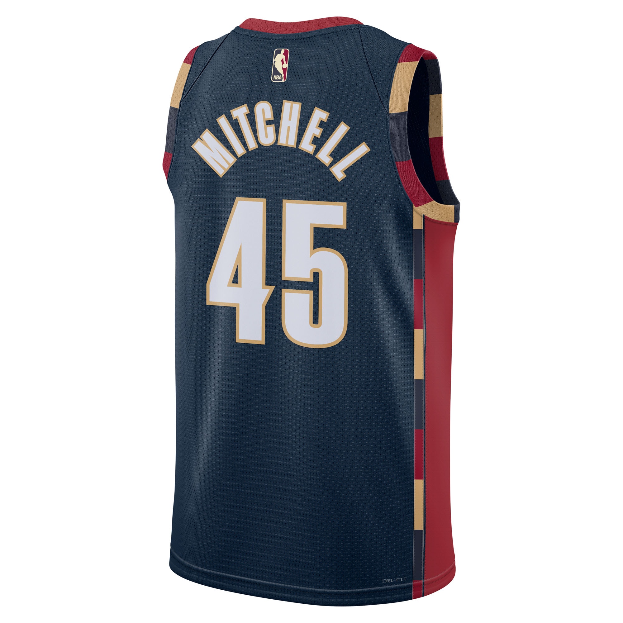 Donovan Mitchell Cleveland Cavaliers Nike Unisex Swingman Jersey – Classic Edition – Navy Clowdercats