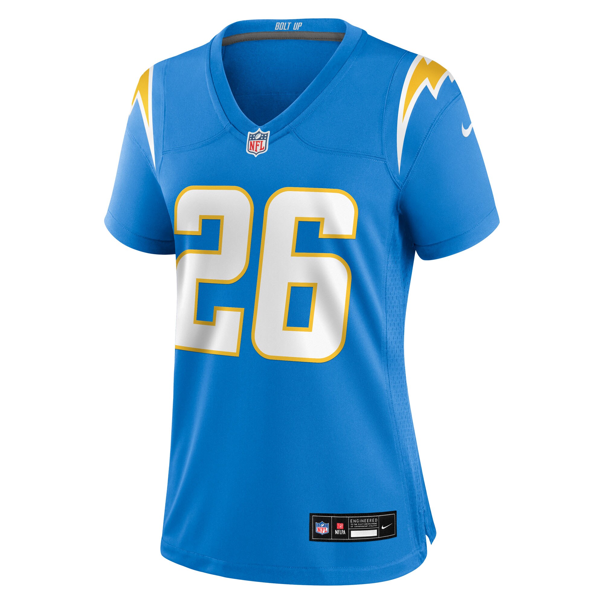 Donte Jackson Los Angeles Chargers Nike Women’s Team Game Jersey – Powder Blue Clowdercats