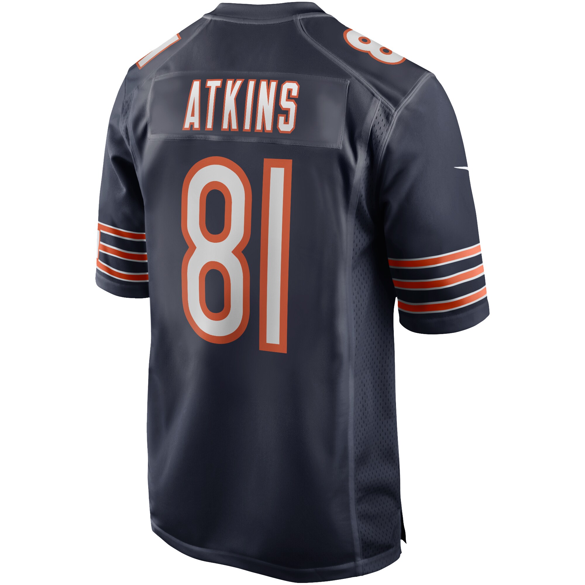 Doug Atkins Chicago Bears Nike Game Retired Player Jersey – Navy Clowdercats