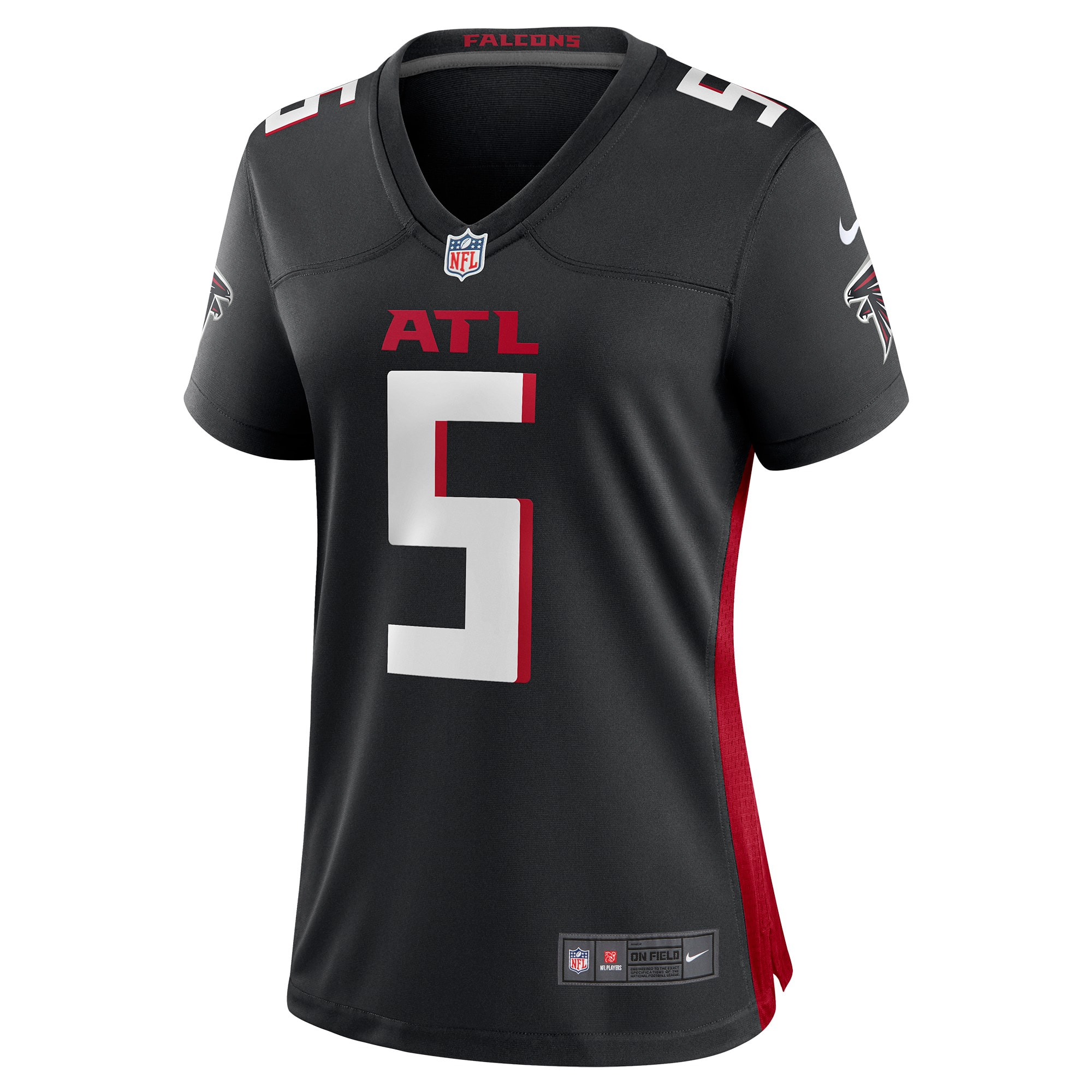 Drake London Atlanta Falcons Nike Women’s Player Game Jersey – Black Clowdercats