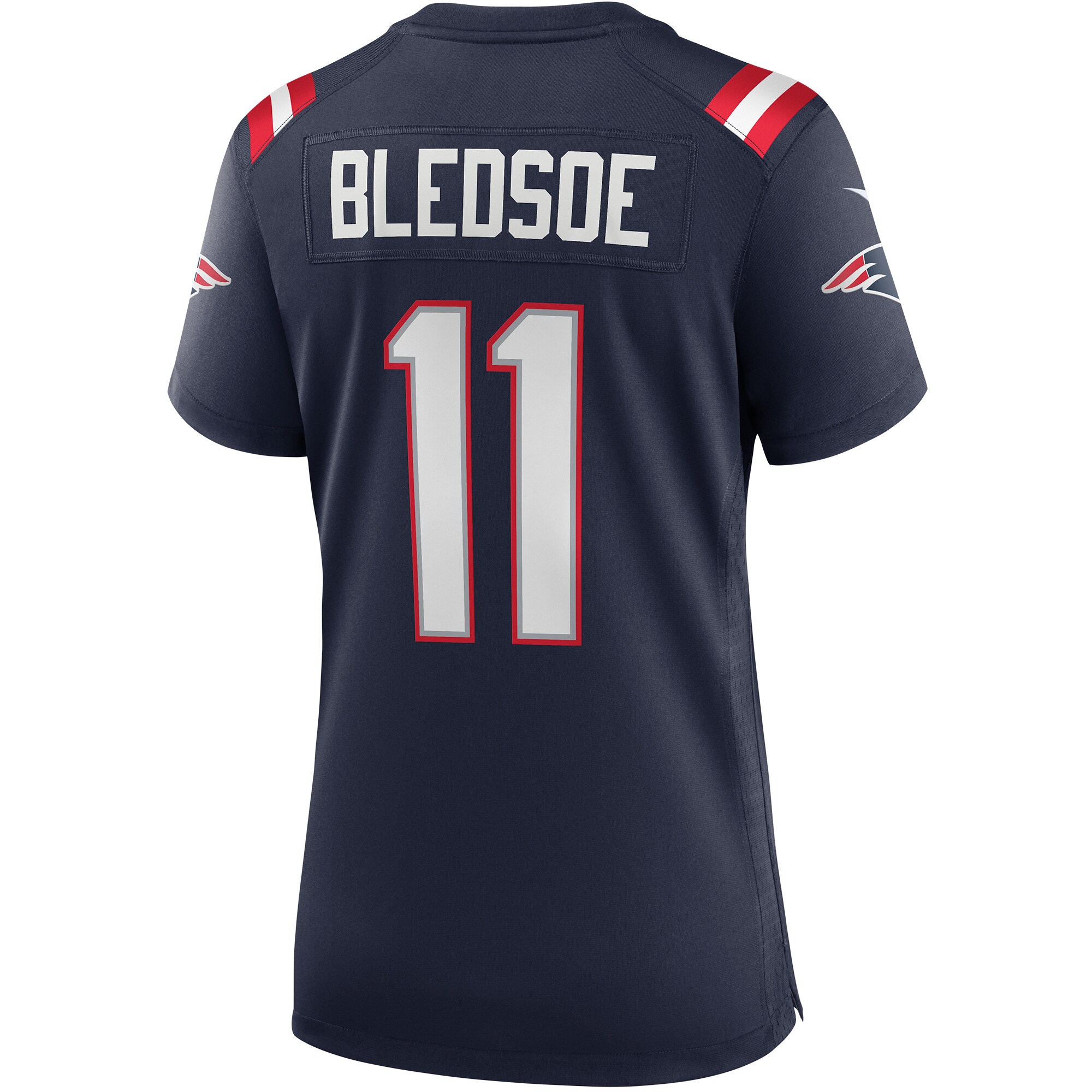 Drew Bledsoe New England Patriots Nike Women’s Game Retired Player Jersey – Navy Clowdercats