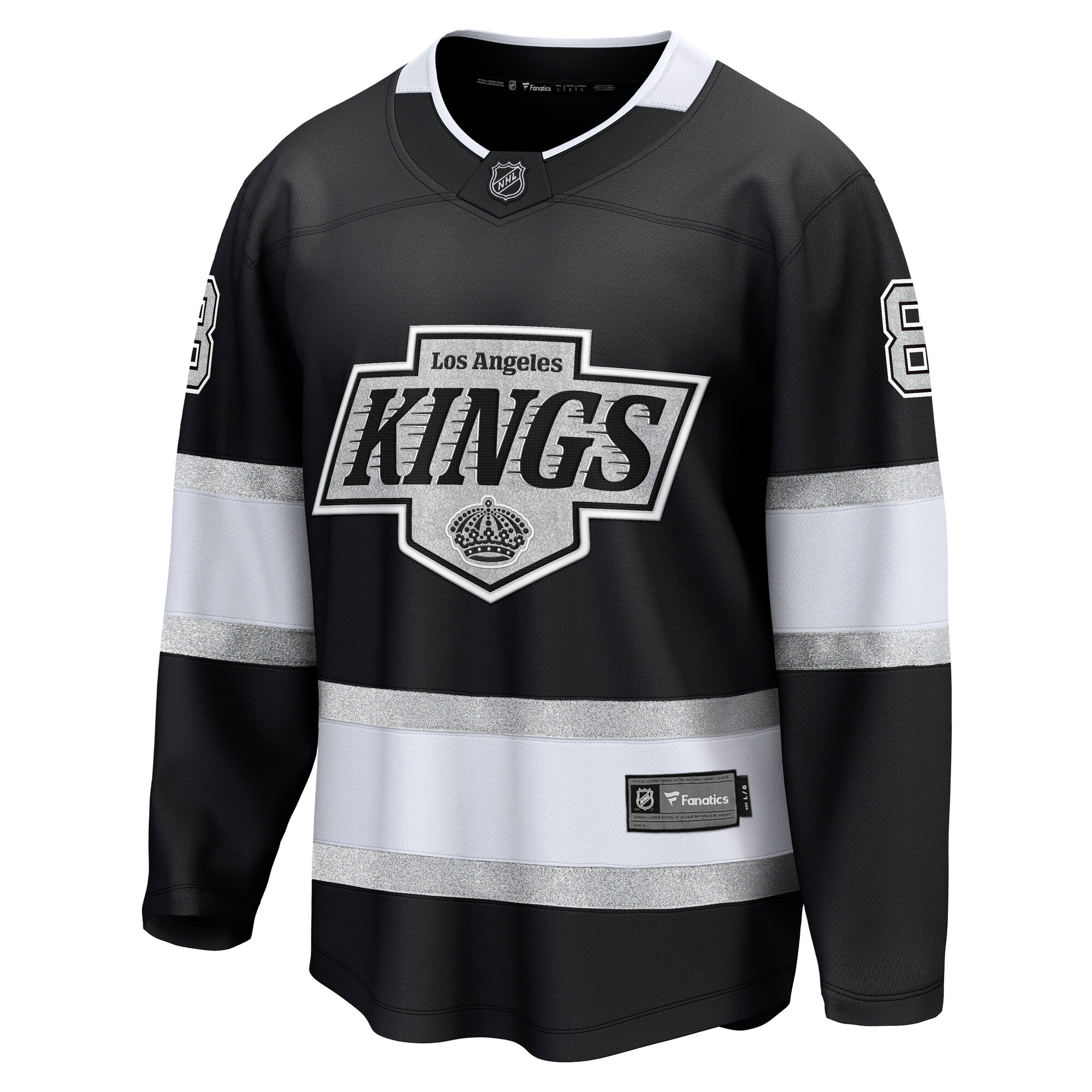 Drew Doughty Los Angeles Kings Fanatics Home Premier Breakaway Player Jersey – Black Clowdercats