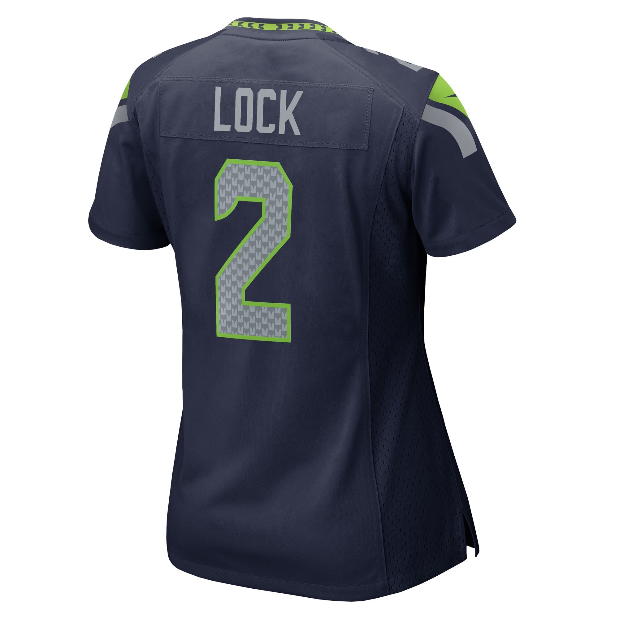 Drew Lock Seattle Seahawks Nike Women’s Team Game Jersey – College Navy Clowdercats