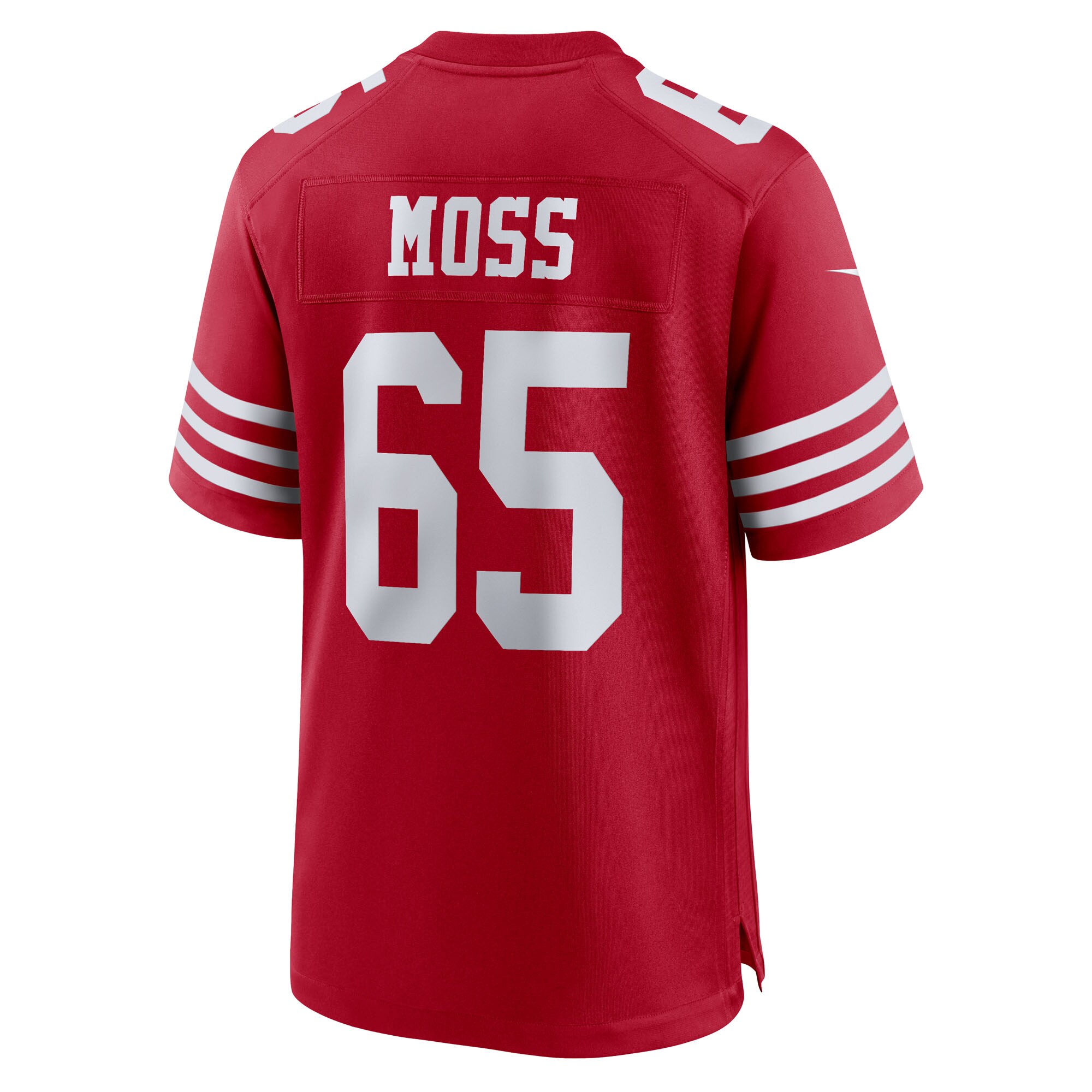 Drew Moss San Francisco 49ers Nike Team Game Jersey – Scarlet Clowdercats