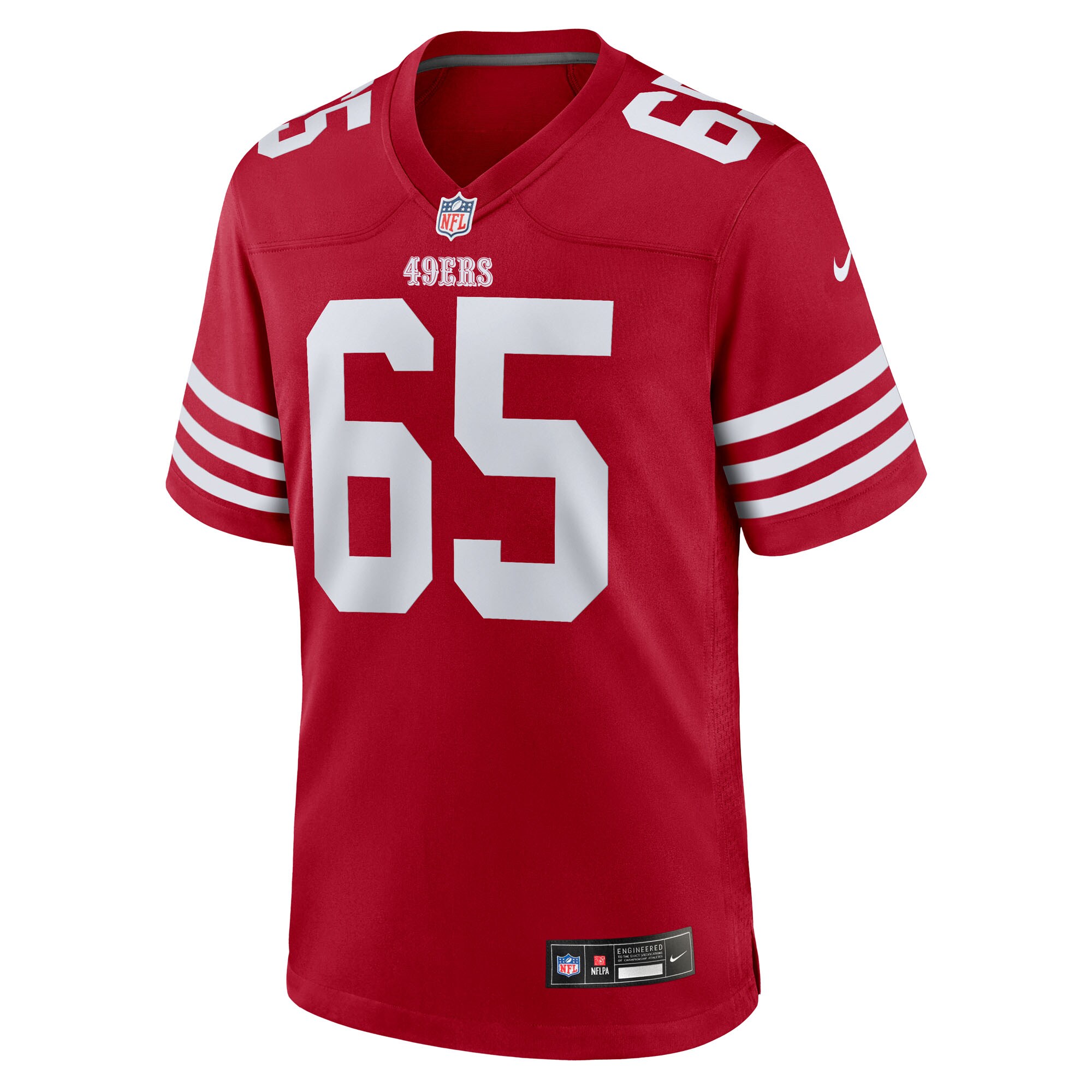 Drew Moss San Francisco 49ers Nike Team Game Jersey – Scarlet Clowdercats