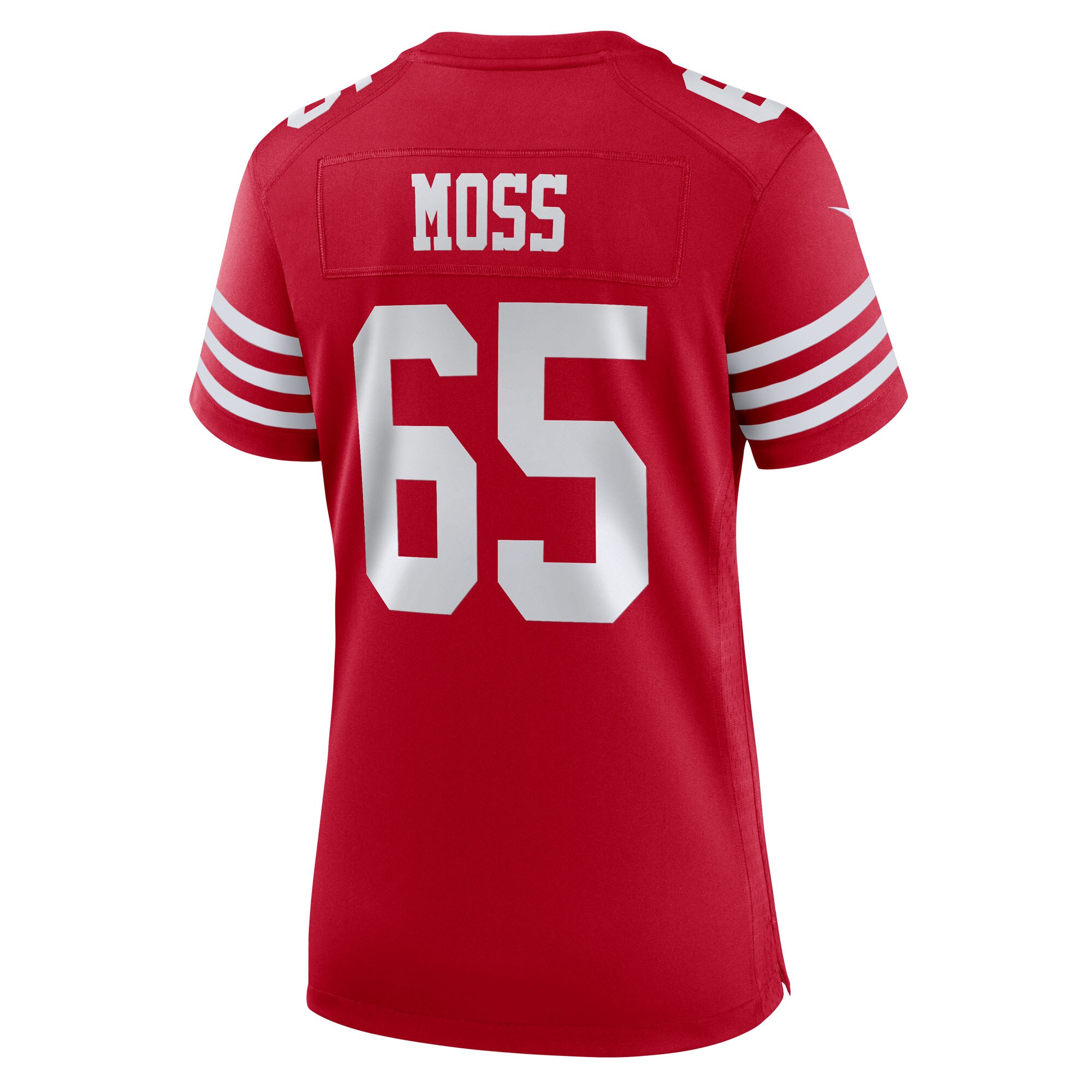 Drew Moss San Francisco 49ers Nike Women’s Team Game Jersey – Scarlet Clowdercats