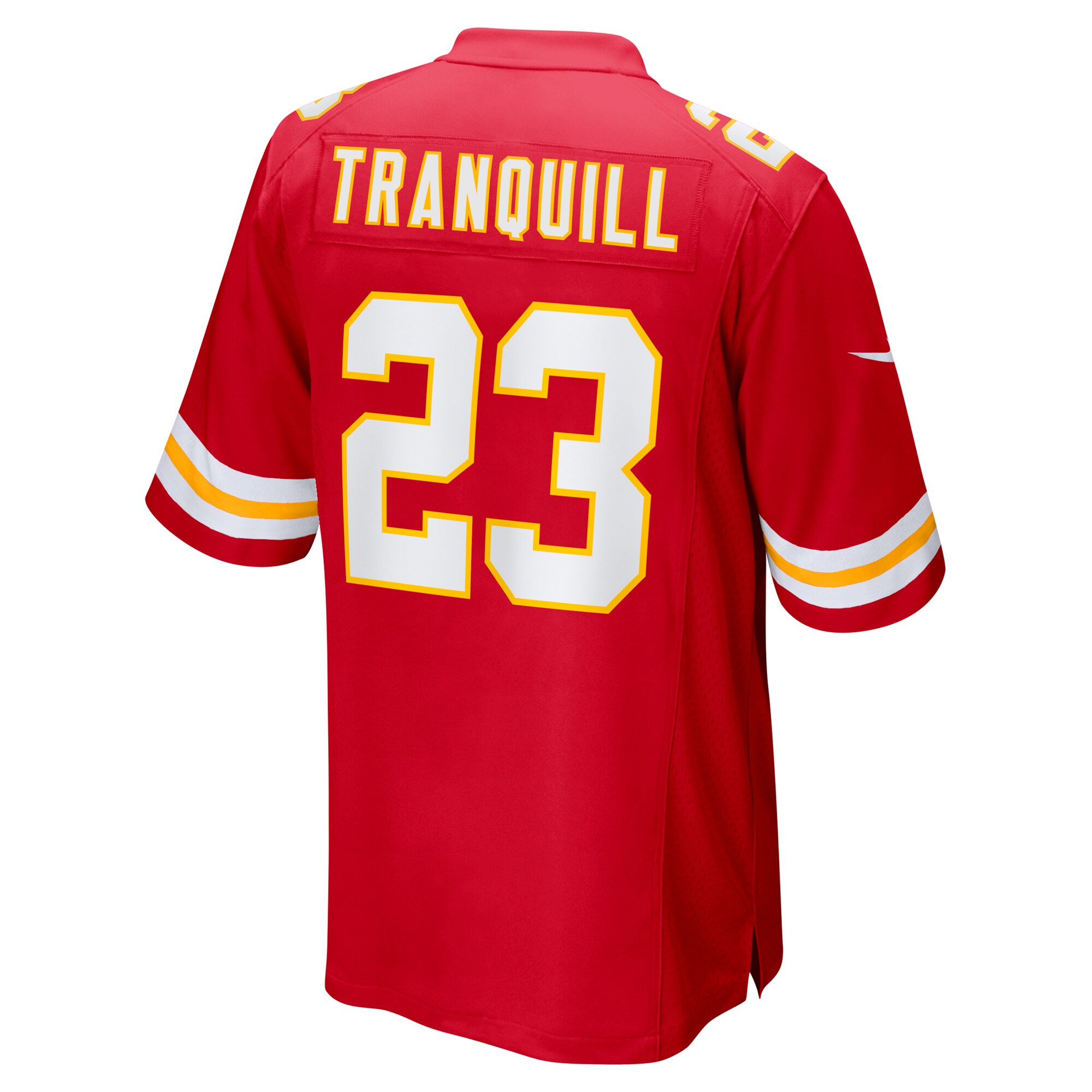 Drue Tranquill Kansas City Chiefs Nike Game Player Jersey – Red Clowdercats