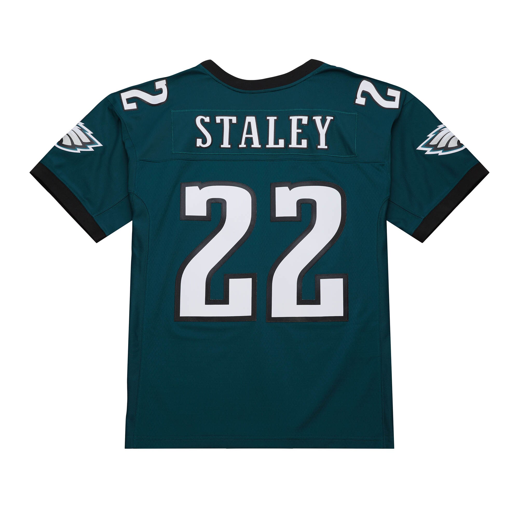 Duce Staley Philadelphia Eagles Mitchell & Ness 2002 Legacy Replica Jersey – Midnight Green Clowdercats