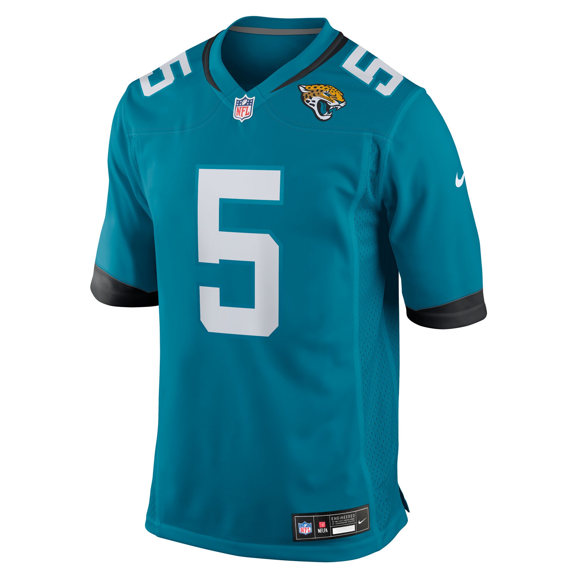 Dyami Brown Jacksonville Jaguars Nike Team Game Jersey – Teal Clowdercats