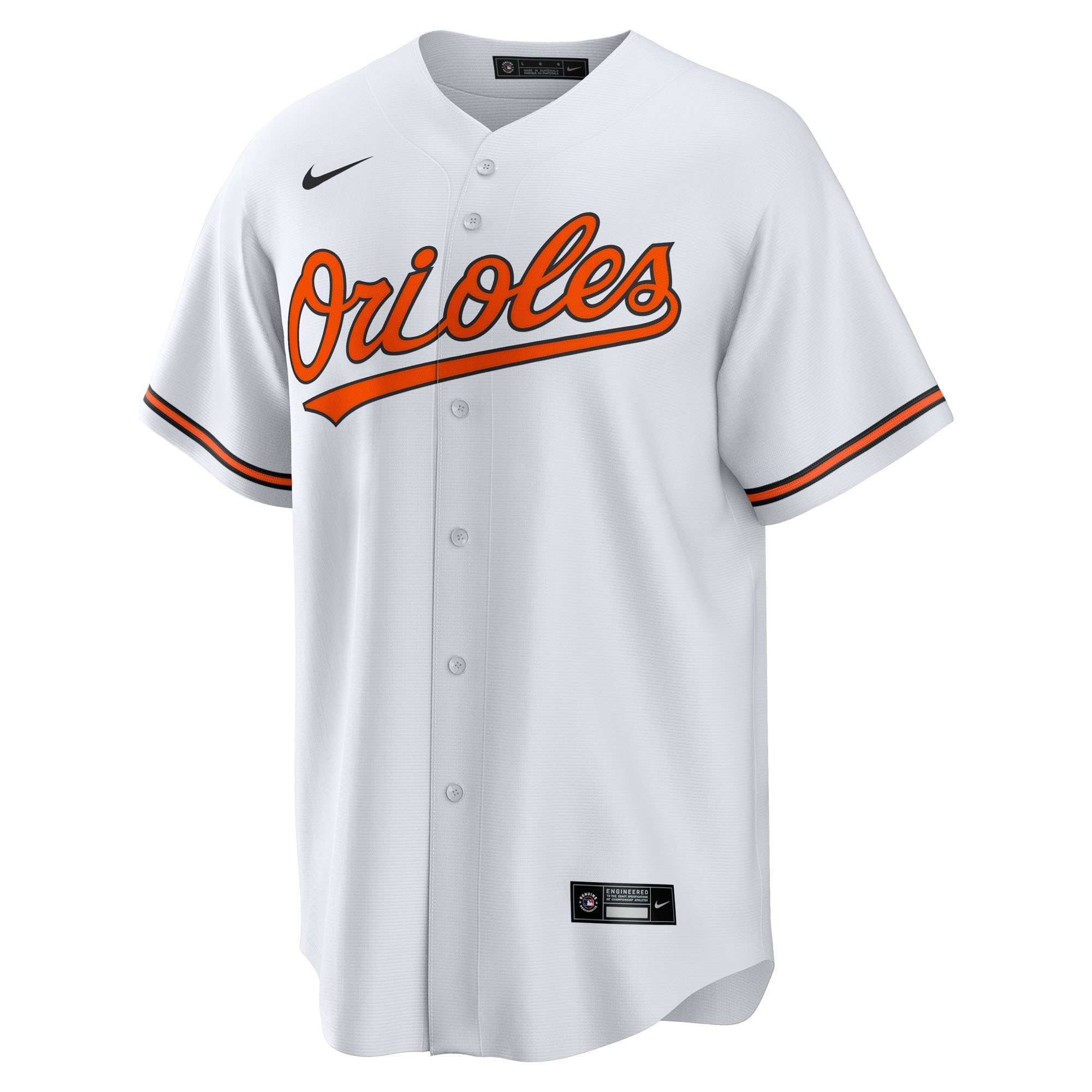 Dylan Beavers Baltimore Orioles Nike Home Replica Jersey – White