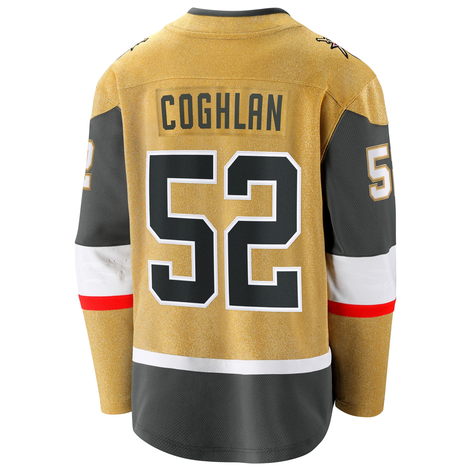 Dylan Coghlan Vegas Golden Knights Fanatics Home Breakaway Jersey – Gold Clowdercats