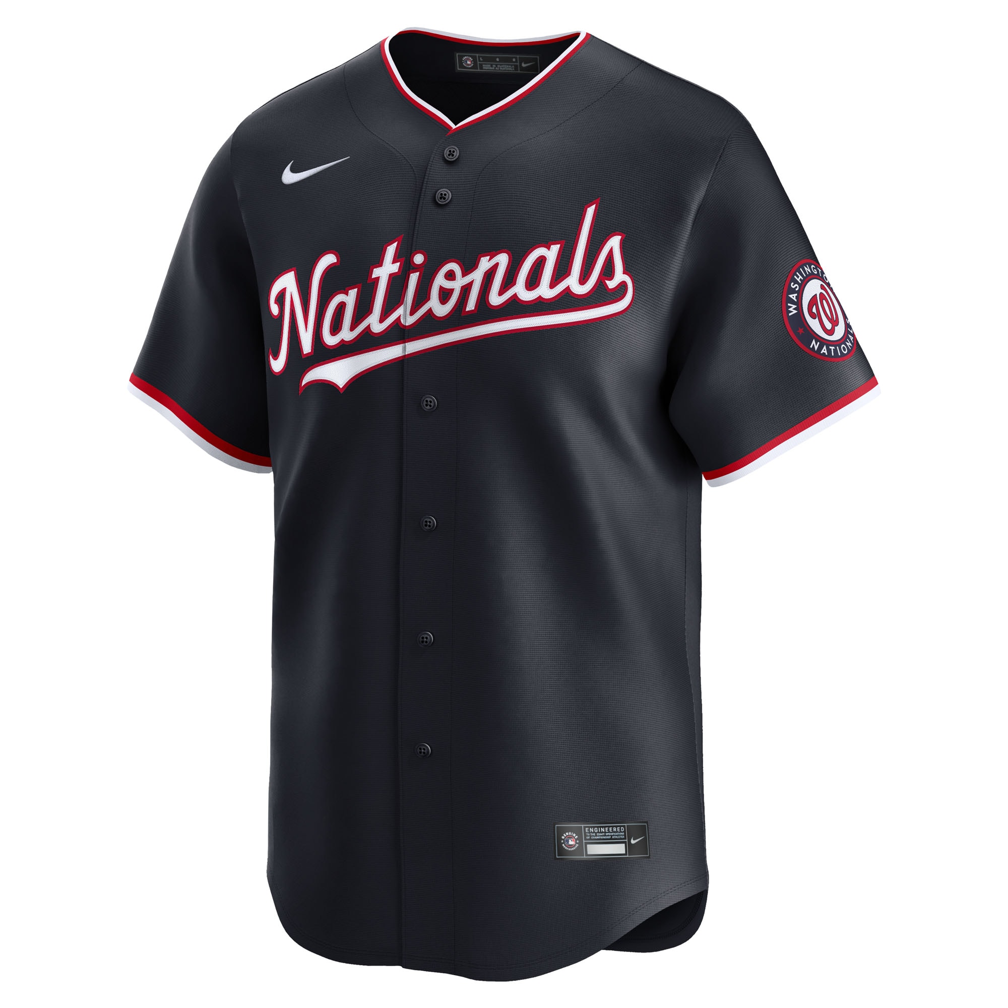 Dylan Crews Washington Nationals Nike Alternate Limited Jersey – Navy