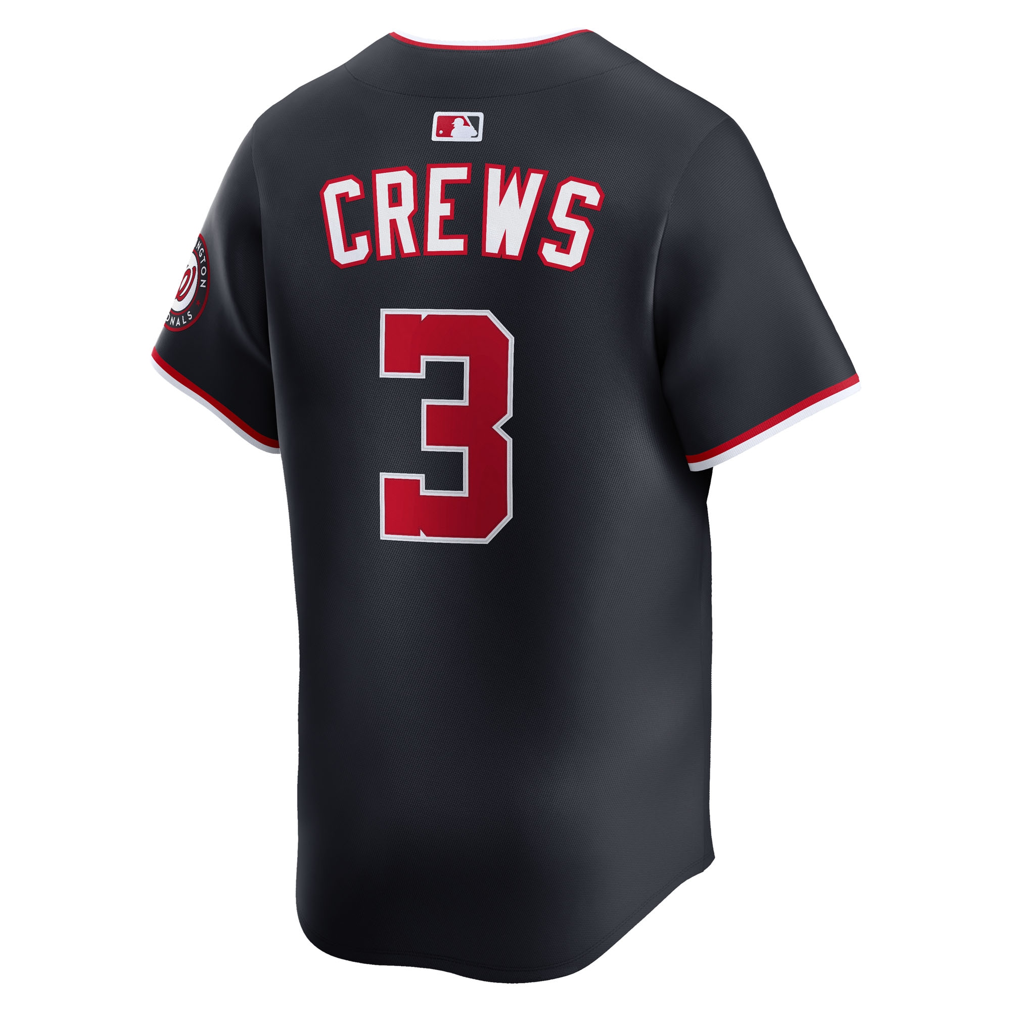 Dylan Crews Washington Nationals Nike Alternate Limited Jersey – Navy