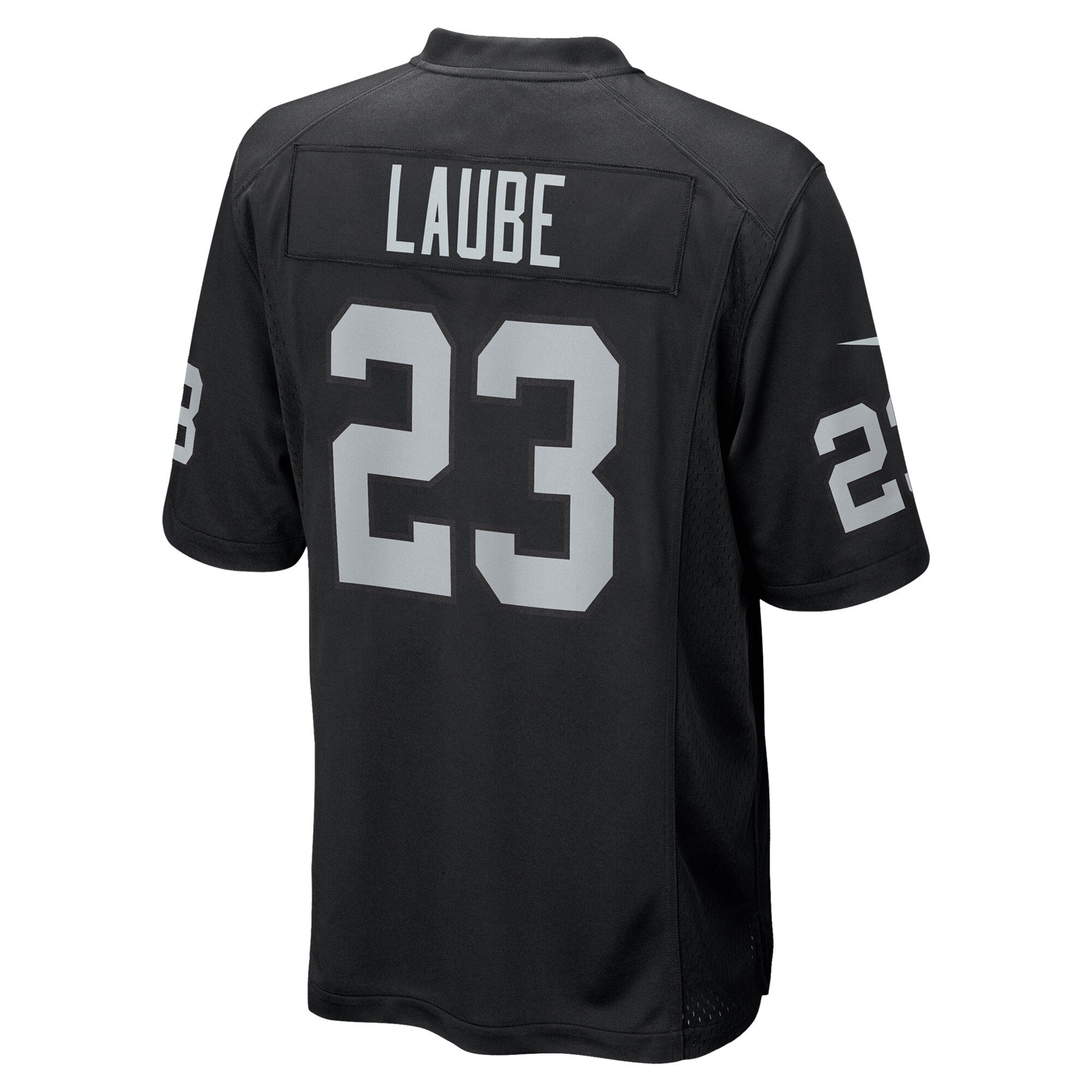 Dylan Laube Las Vegas Raiders Nike Team Game Jersey – Black Clowdercats