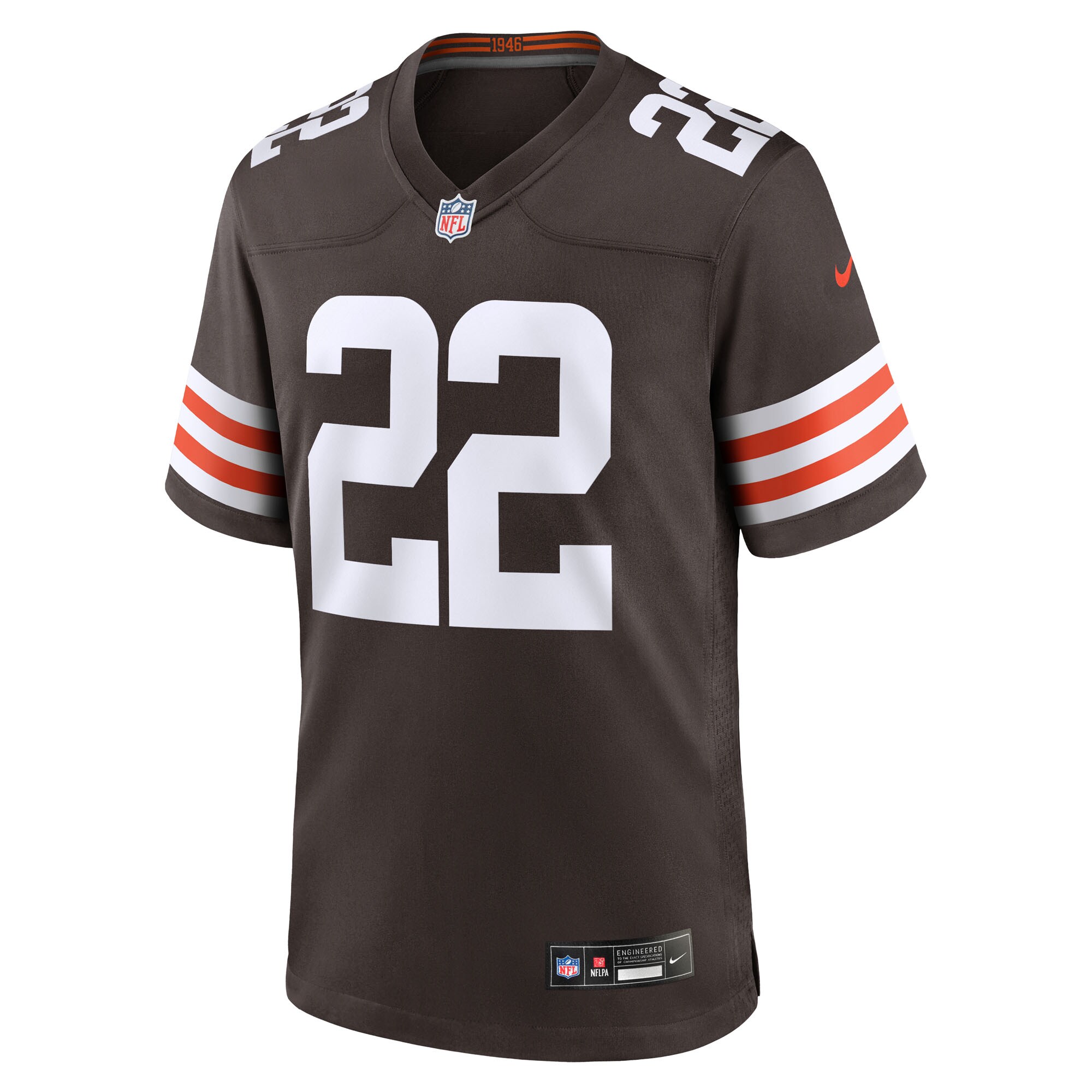 Dylan Sampson Cleveland Browns Nike Team Game Jersey – Brown Clowdercats
