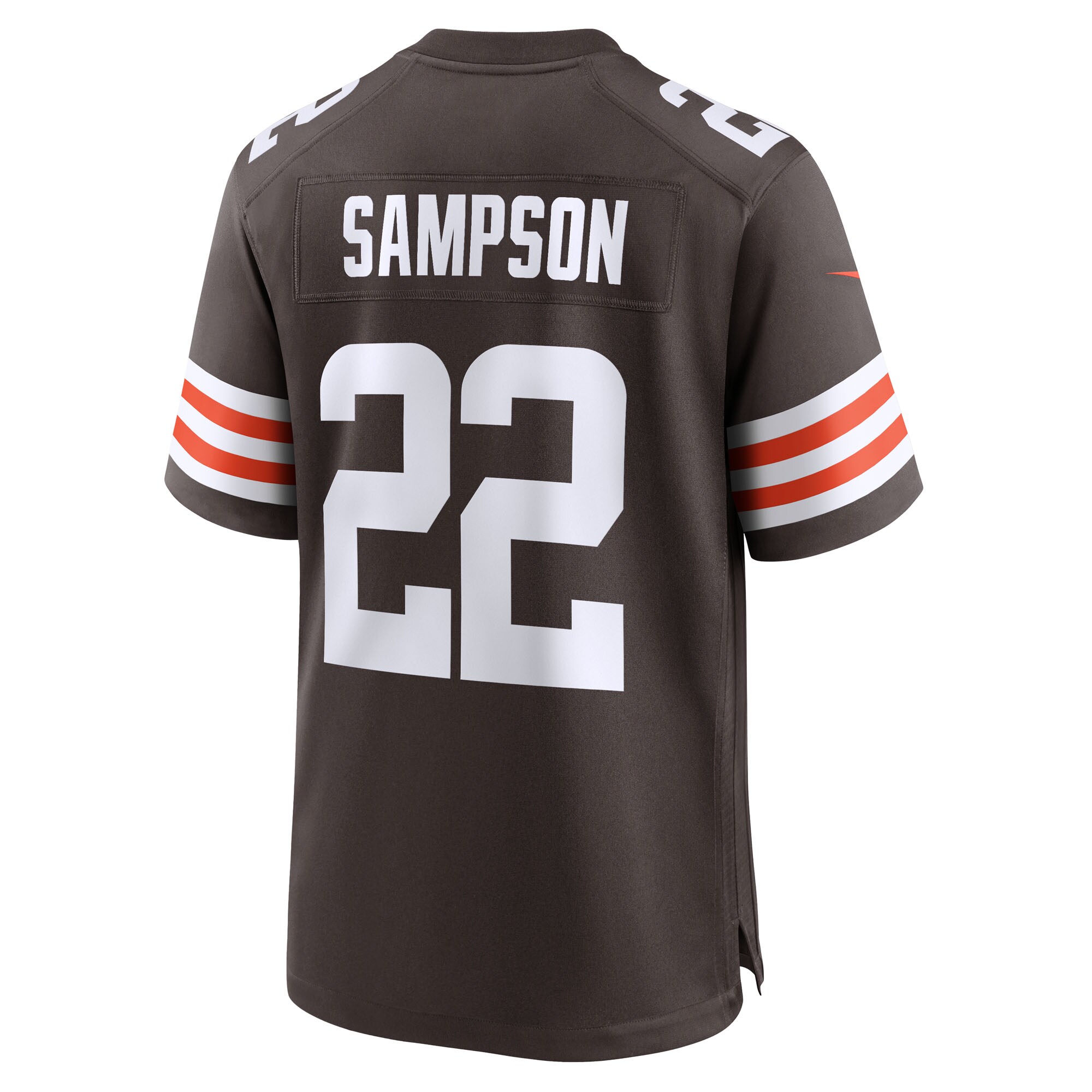 Dylan Sampson Cleveland Browns Nike Team Game Jersey – Brown Clowdercats