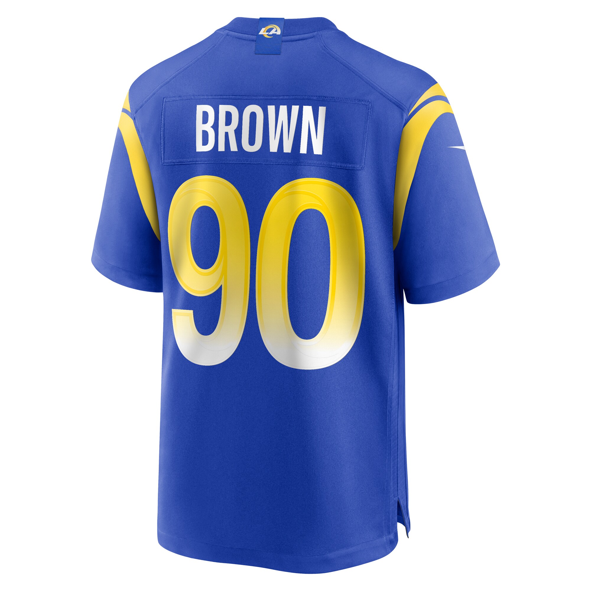 Earnest Brown IV Los Angeles Rams Nike Team Game Jersey – Royal Clowdercats