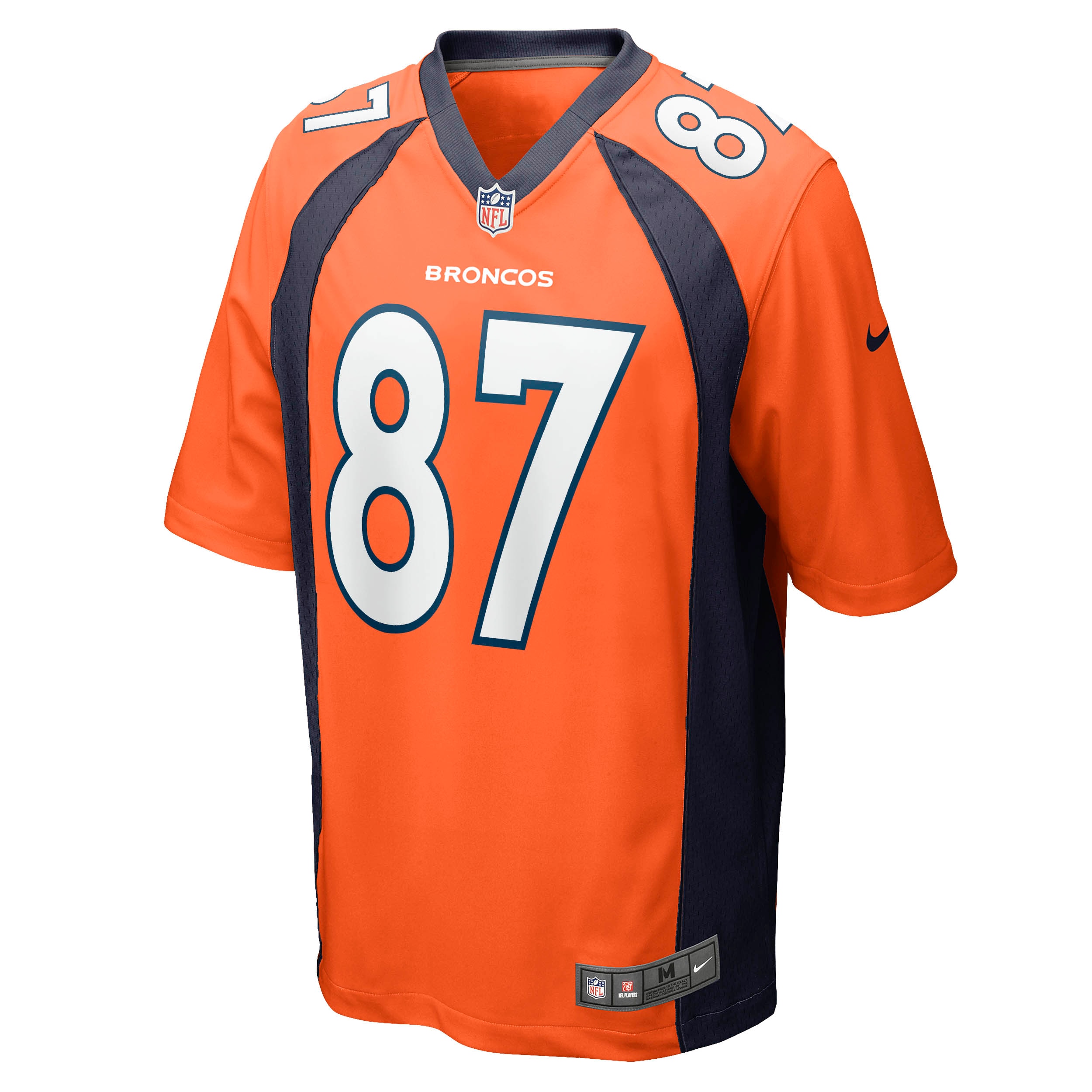 Ed McCaffrey Denver Broncos Nike Game Retired Player Jersey – Orange Clowdercats