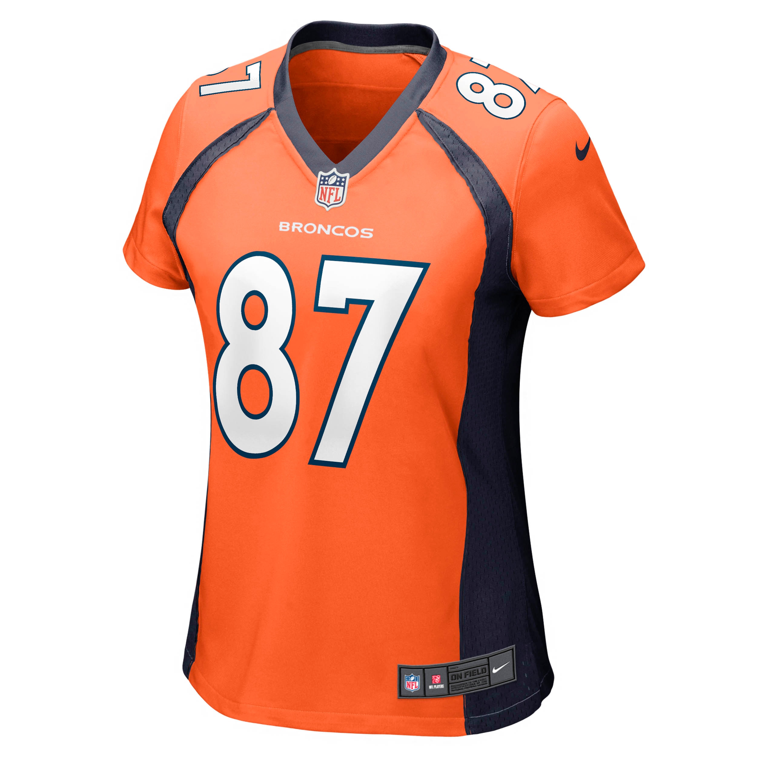 Ed McCaffrey Denver Broncos Nike Women’s Game Retired Player Jersey – Orange Clowdercats
