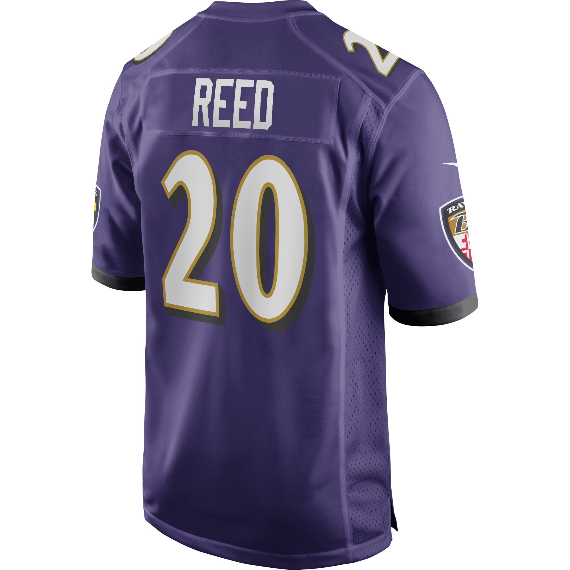 Ed Reed Baltimore Ravens Nike Game Retired Player Jersey – Purple Clowdercats