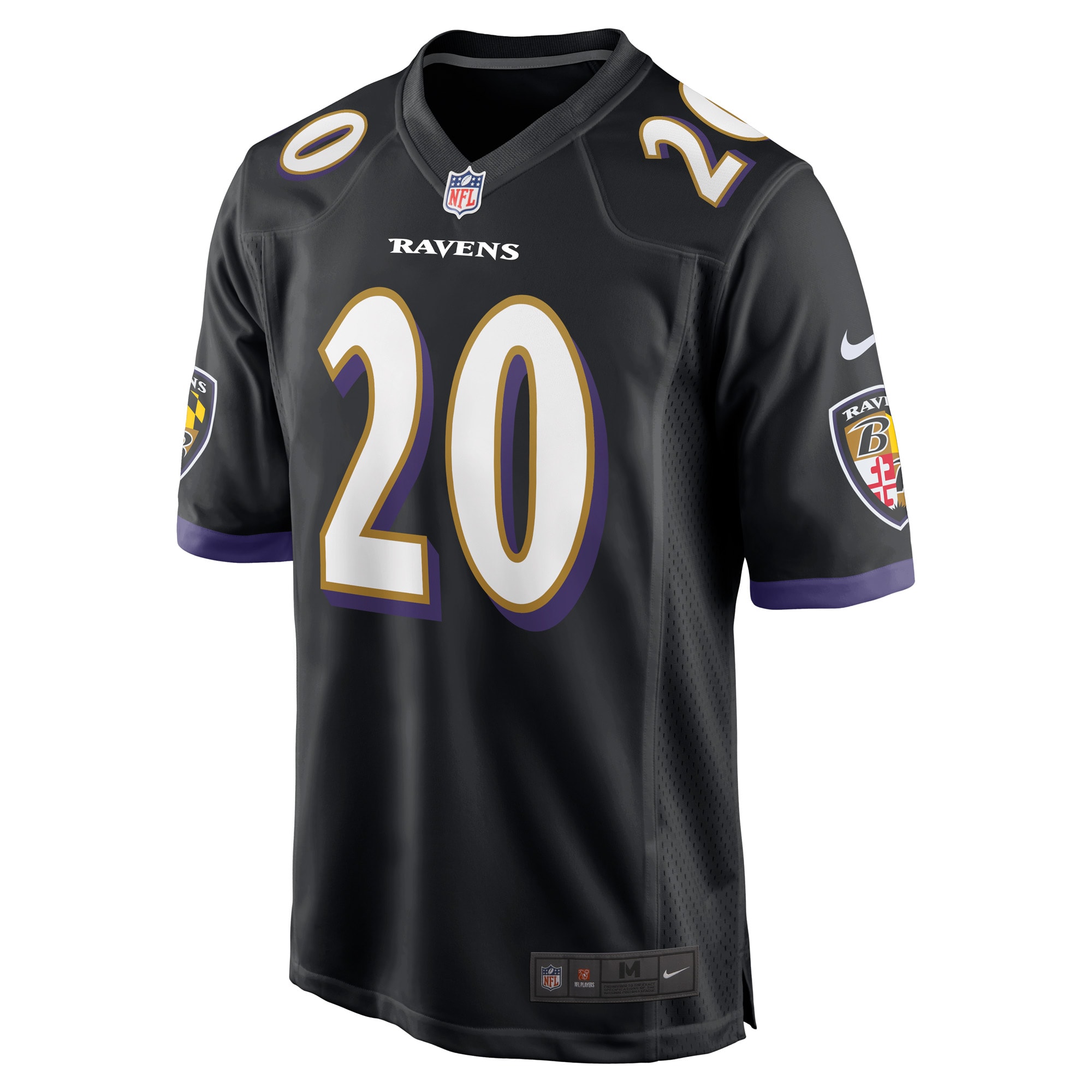 Ed Reed Baltimore Ravens Nike Retired Player Alternate Game Jersey – Black Clowdercats