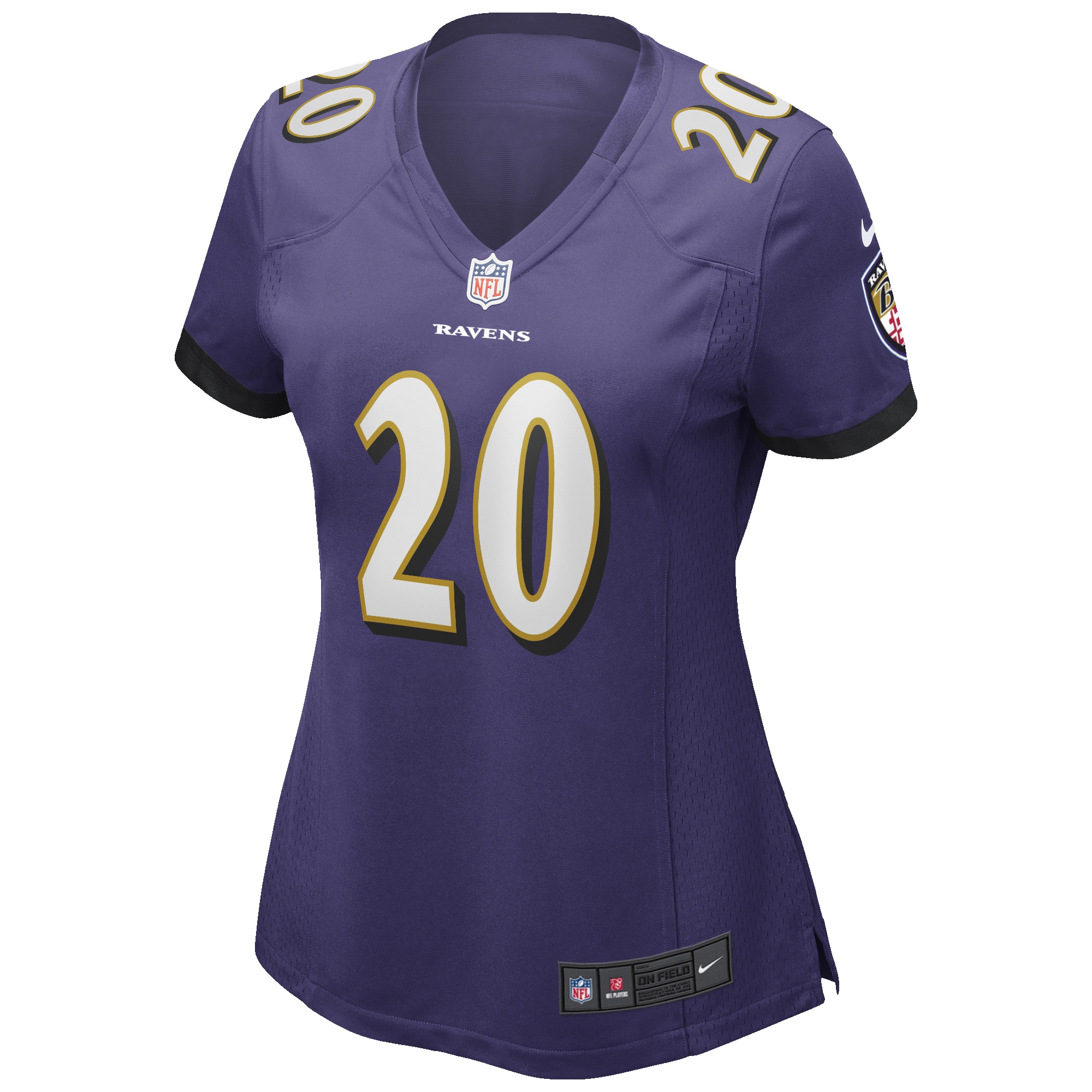 Ed Reed Baltimore Ravens Nike Women’s Game Retired Player Jersey – Purple Clowdercats