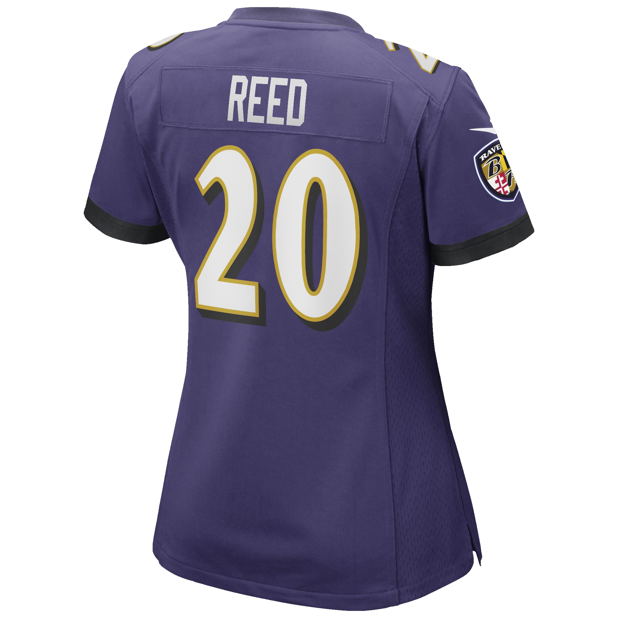 Ed Reed Baltimore Ravens Nike Women’s Game Retired Player Jersey – Purple Clowdercats