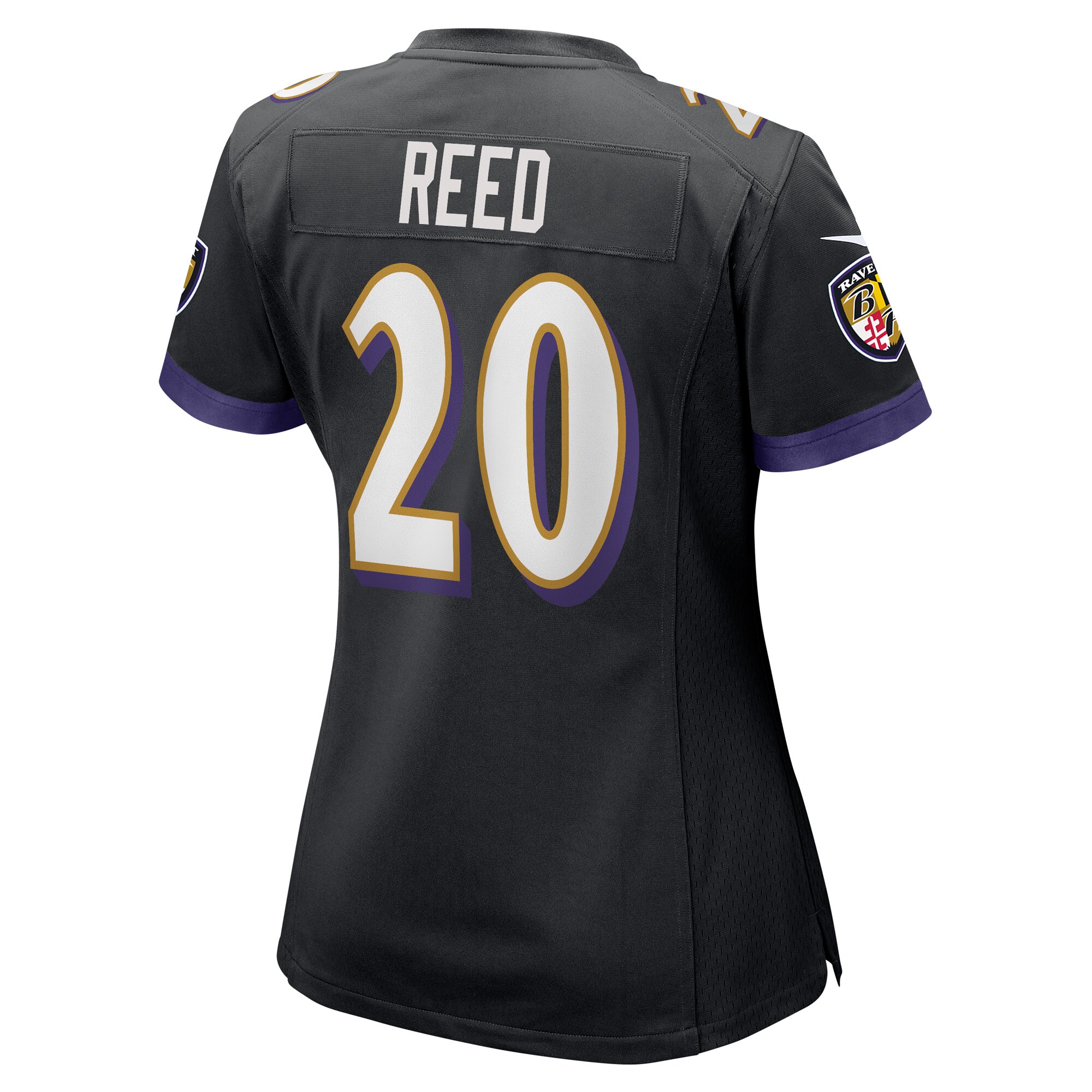 Ed Reed Baltimore Ravens Nike Women’s Retired Player Jersey – Black Clowdercats
