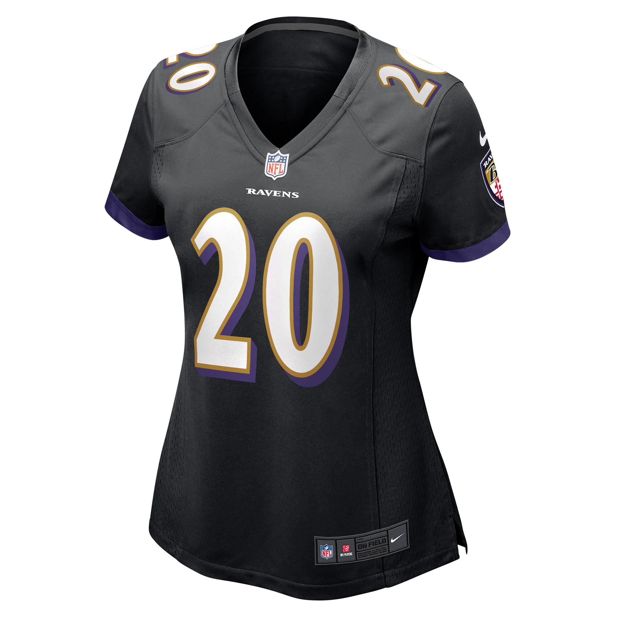 Ed Reed Baltimore Ravens Nike Women’s Retired Player Jersey – Black Clowdercats