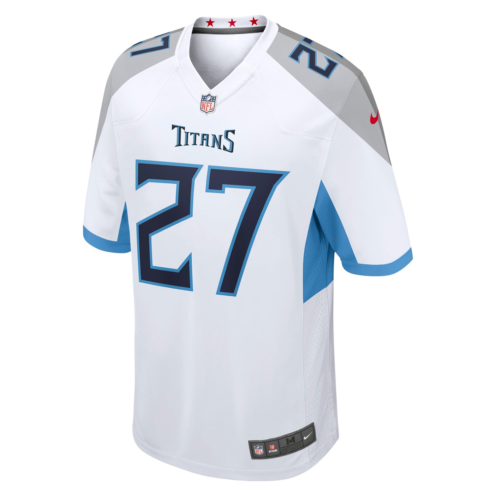 Eddie George Tennessee Titans Nike Retired Player Game Jersey – White Clowdercats
