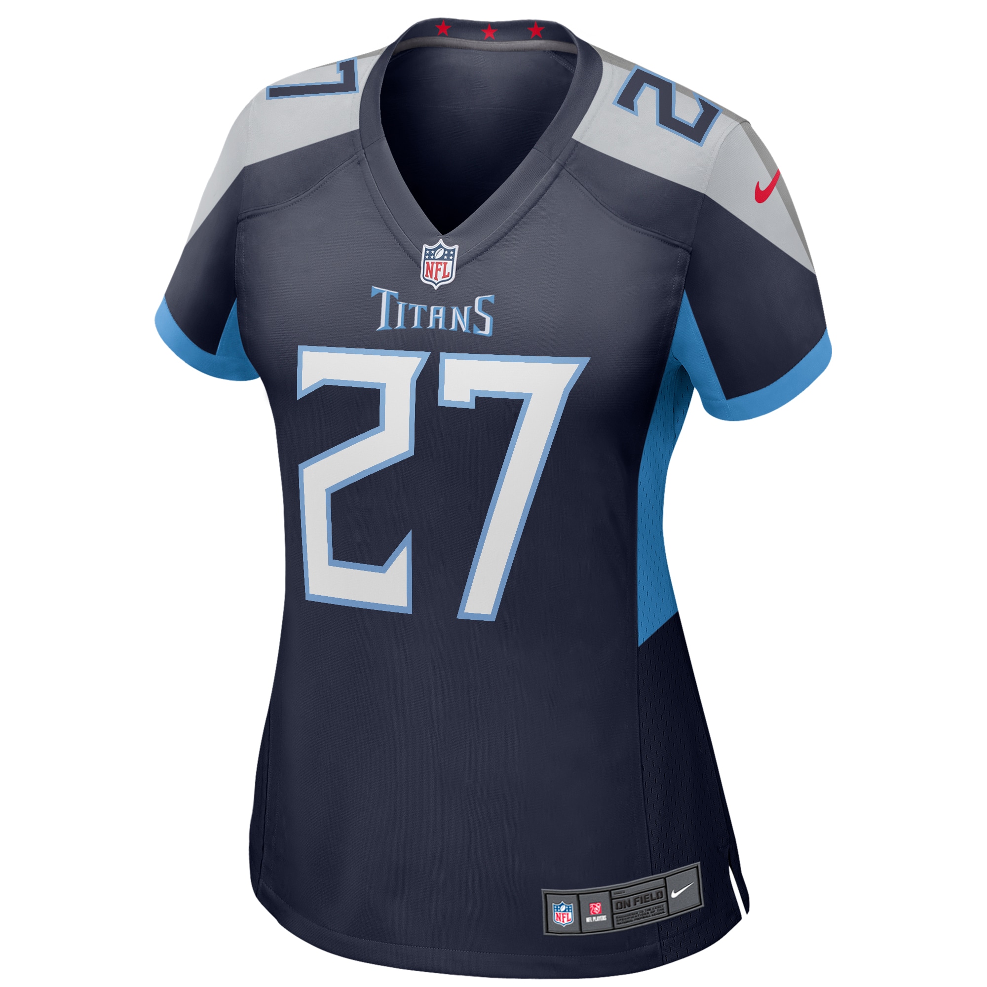 Eddie George Tennessee Titans Nike Women’s Game Retired Player Jersey – Navy Clowdercats