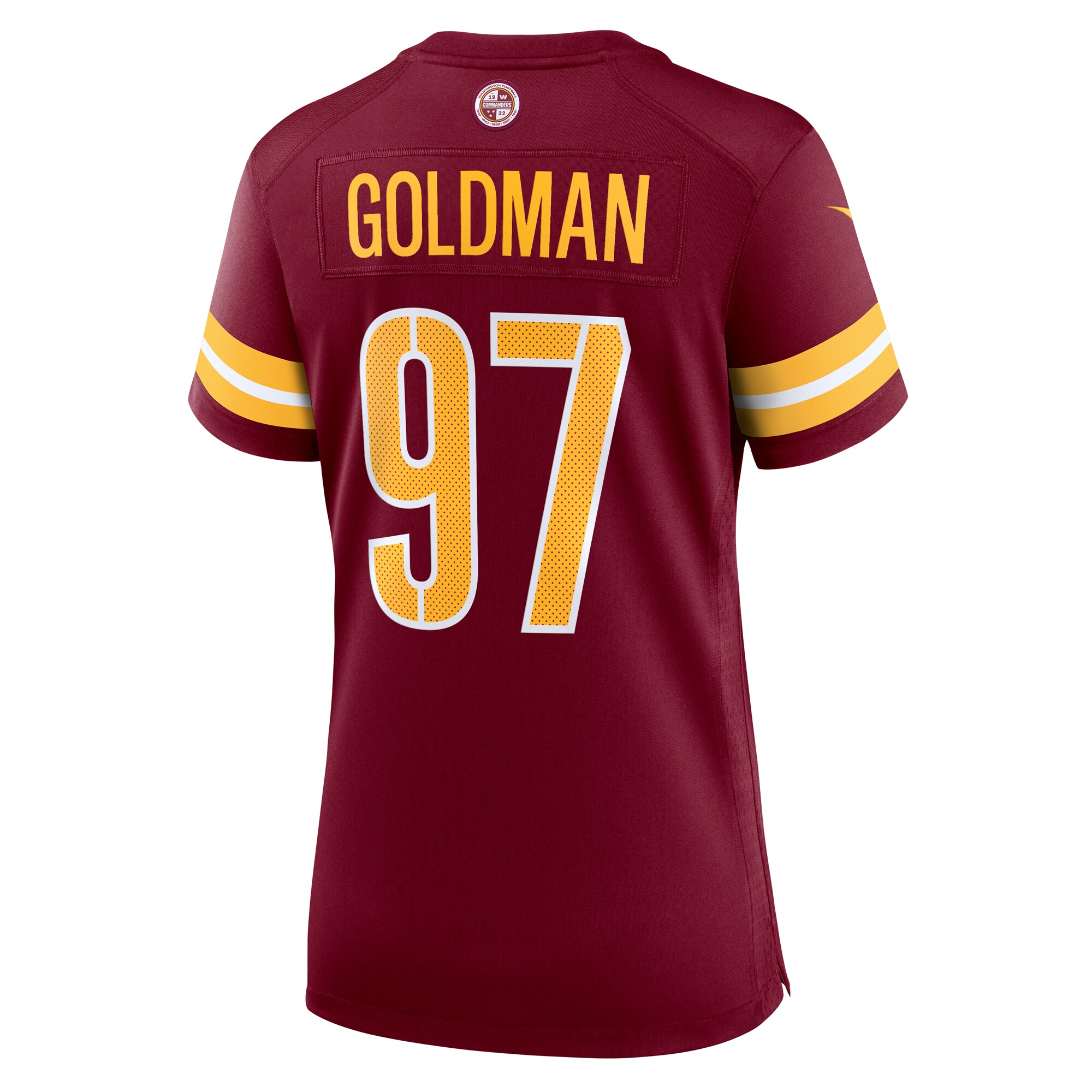 Eddie Goldman Washington Commanders Nike Women’s Team Game Jersey – Burgundy Clowdercats
