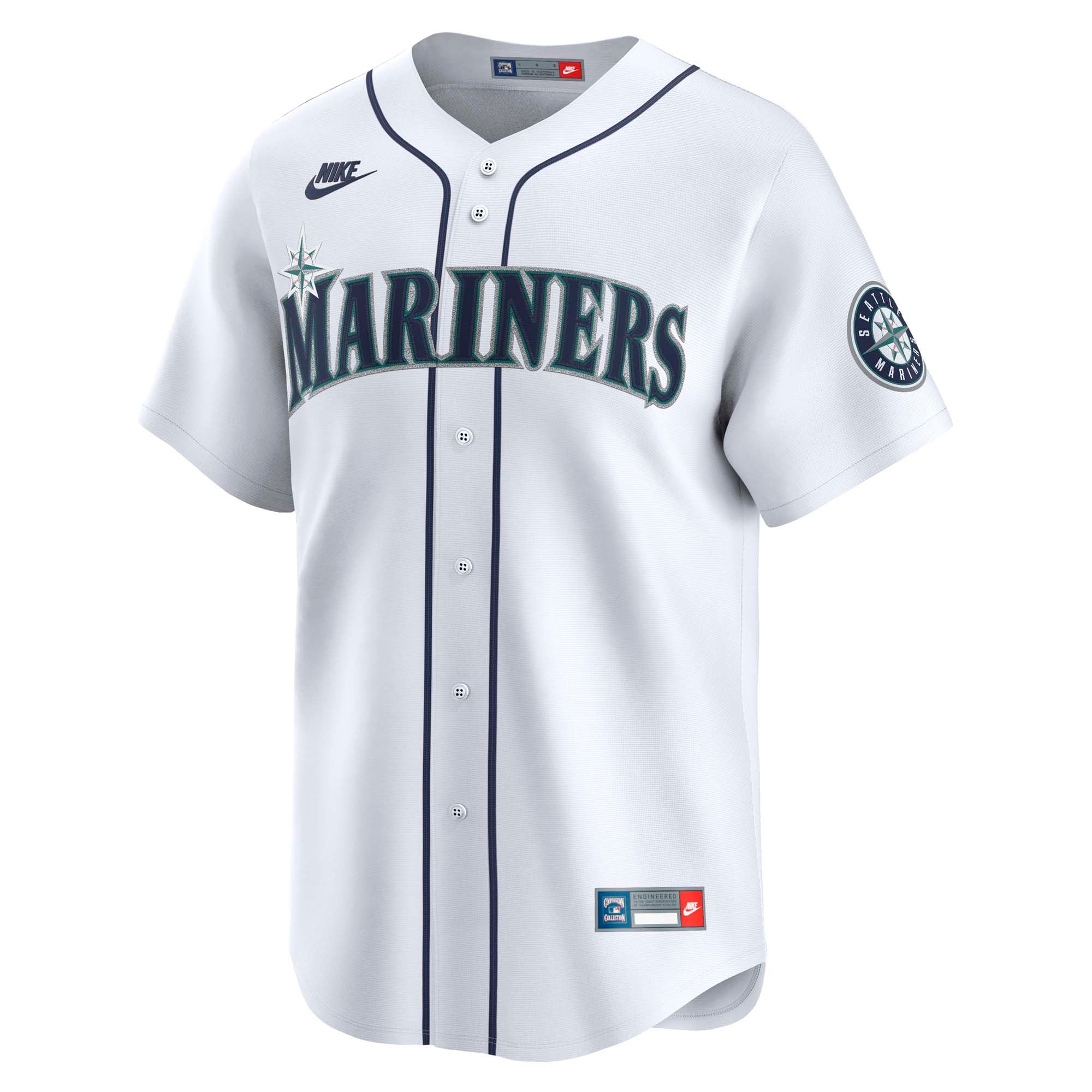 Edgar Martinez Seattle Mariners Nike Throwback Cooperstown Collection Limited Jersey – White