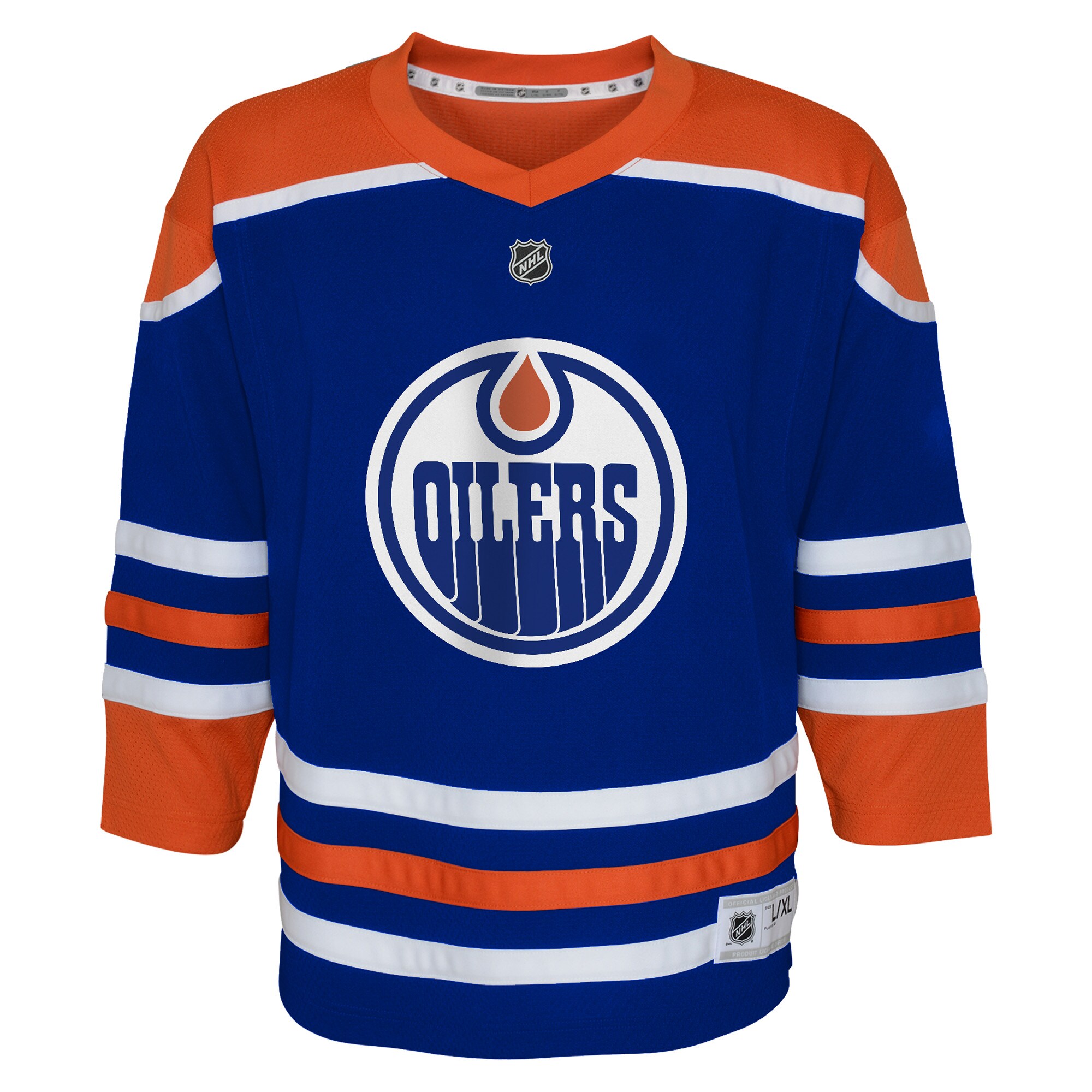Edmonton Oilers Outerstuff Preschool Home Replica Jersey – Royal Clowdercats