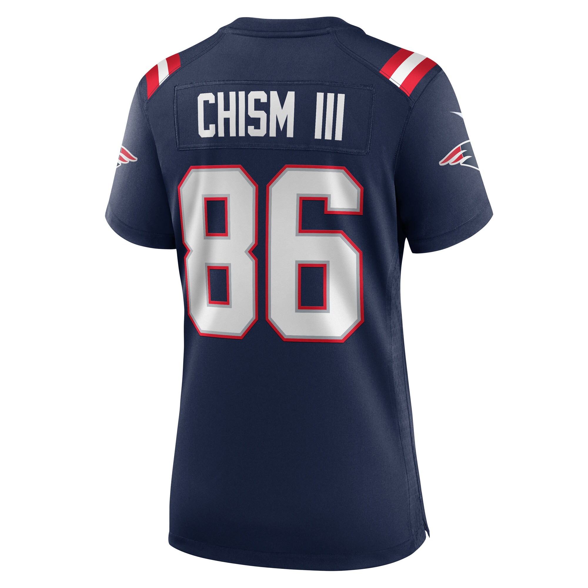 Efton Chism III New England Patriots Nike Women’s Team Game Jersey – Navy Clowdercats