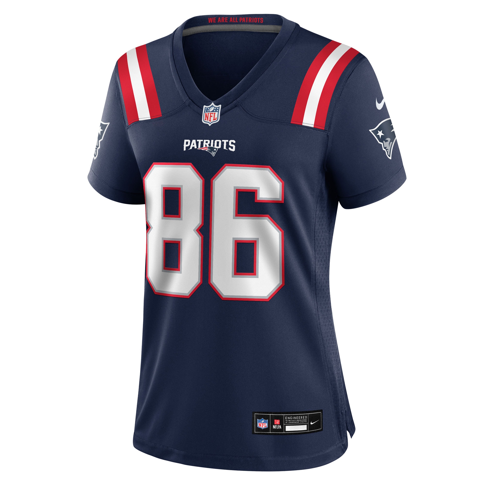 Efton Chism III New England Patriots Nike Women’s Team Game Jersey – Navy Clowdercats