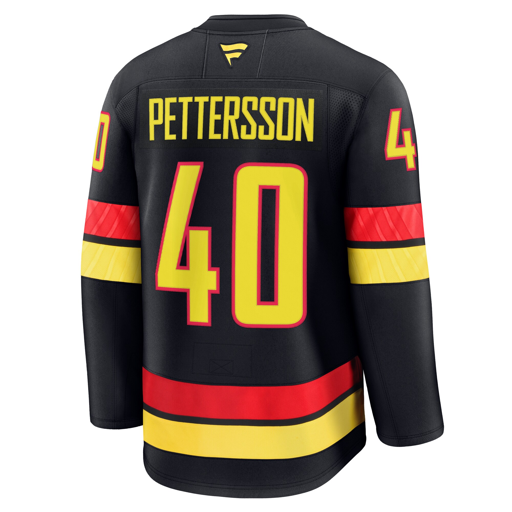 Elias Pettersson Vancouver Canucks Fanatics Alternate Premium Jersey – Black Clowdercats