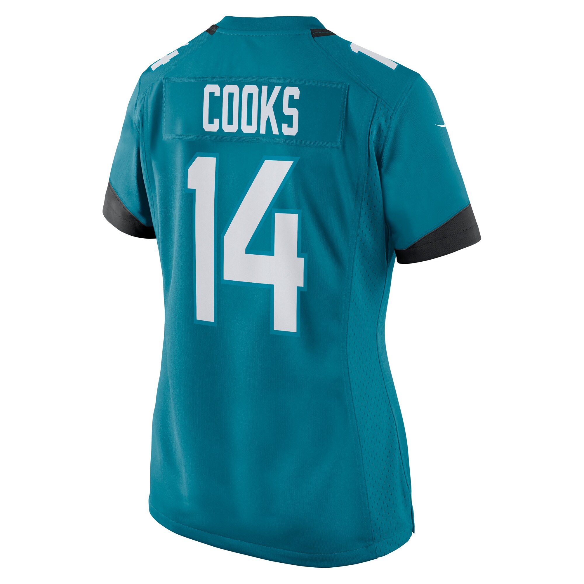 Elijah Cooks Jacksonville Jaguars Nike Women’s Team Game Jersey – Teal Clowdercats
