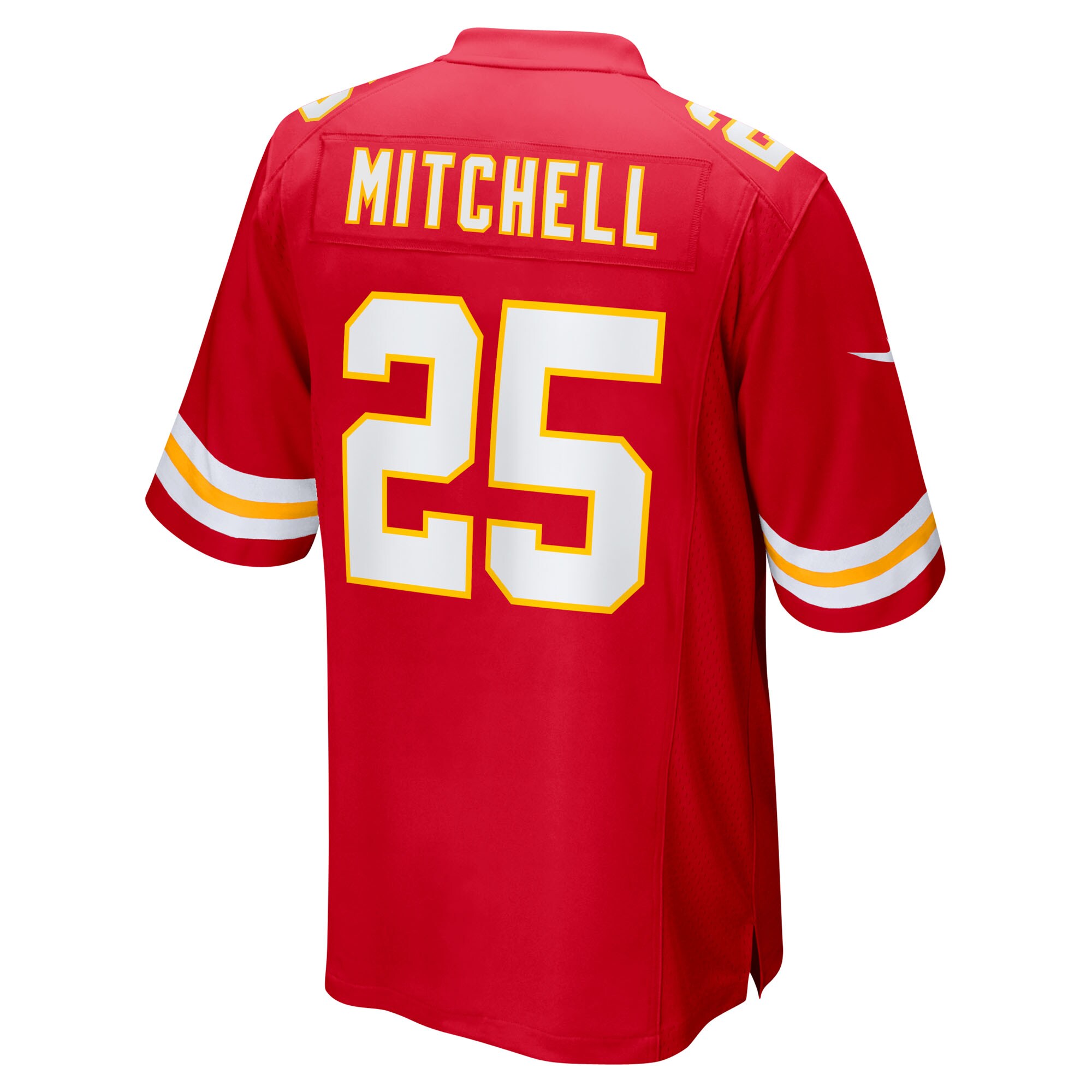 Elijah Mitchell Kansas City Chiefs Nike Team Game Jersey – Red Clowdercats