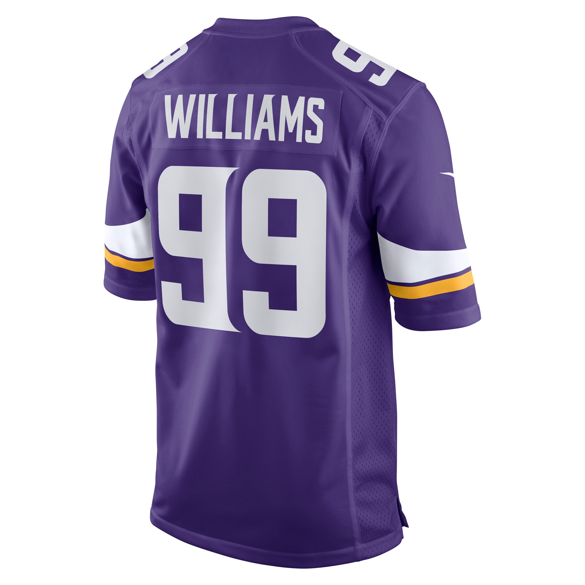 Elijah Williams Minnesota Vikings Nike Team Game Jersey – Purple Clowdercats