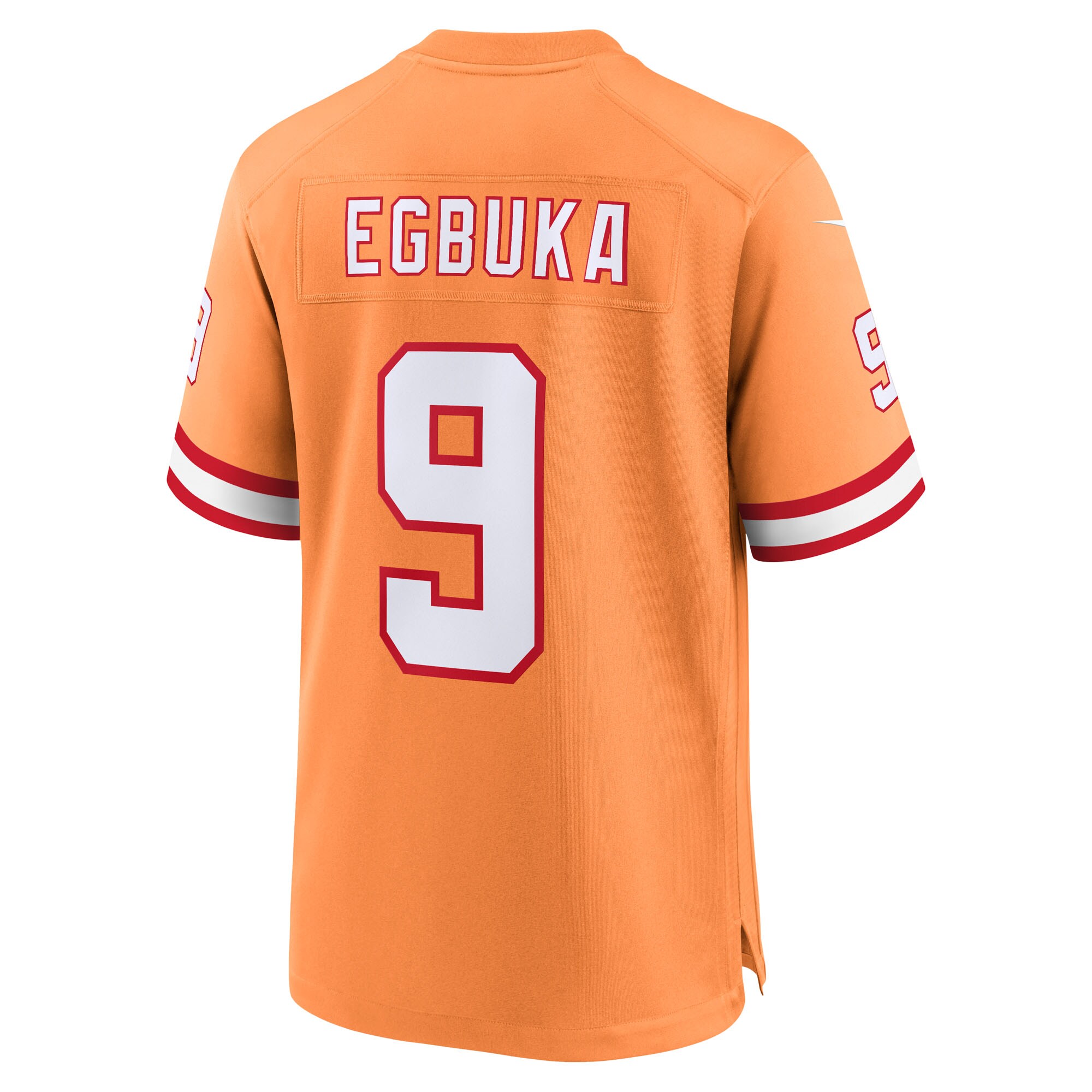 Emeka Egbuka Tampa Bay Buccaneers Nike 50th Season Game Jersey – Creamsicle Clowdercats