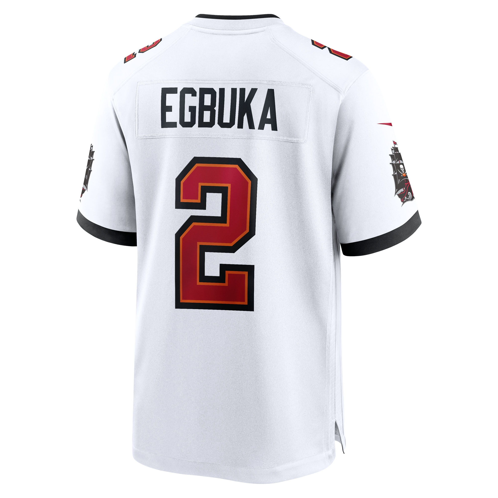 Emeka Egbuka Tampa Bay Buccaneers Nike Game Jersey – White Clowdercats