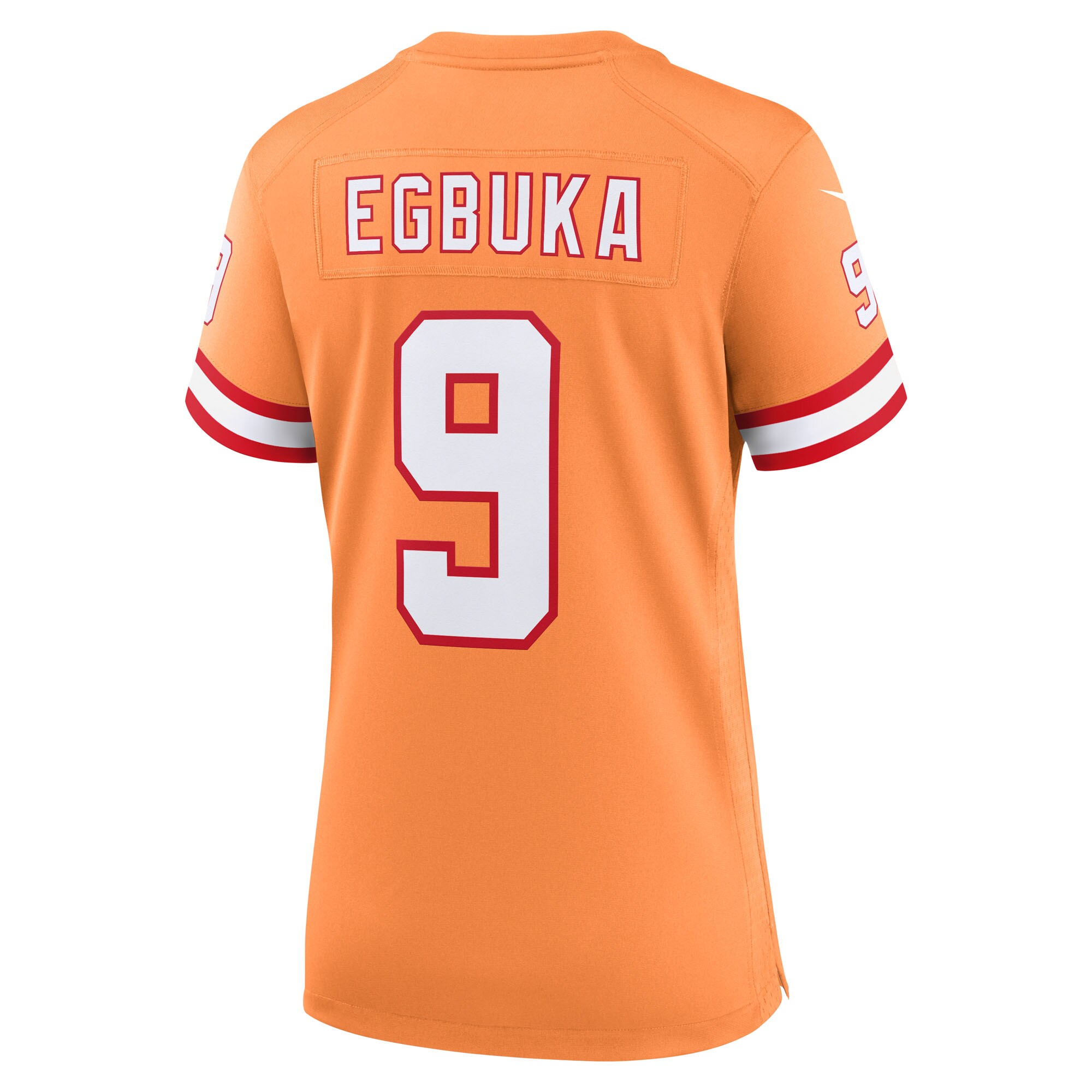 Emeka Egbuka Tampa Bay Buccaneers Nike Women’s 50th Season Game Jersey – Creamsicle Clowdercats