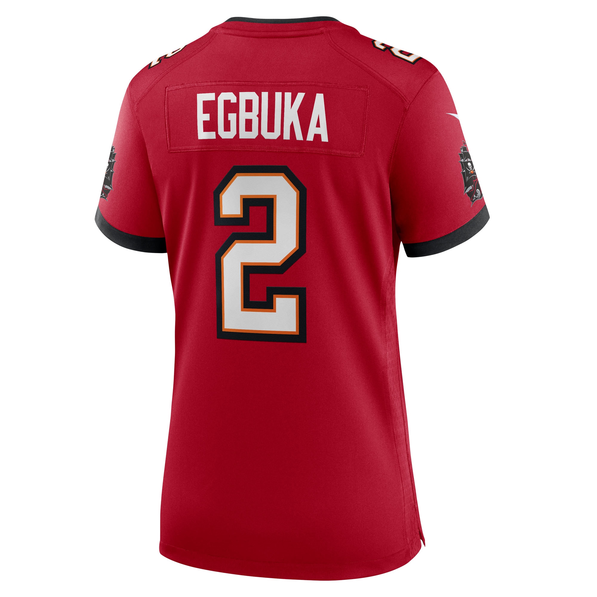 Emeka Egbuka Tampa Bay Buccaneers Nike Women’s Team 50th Season Game Jersey – Red Clowdercats
