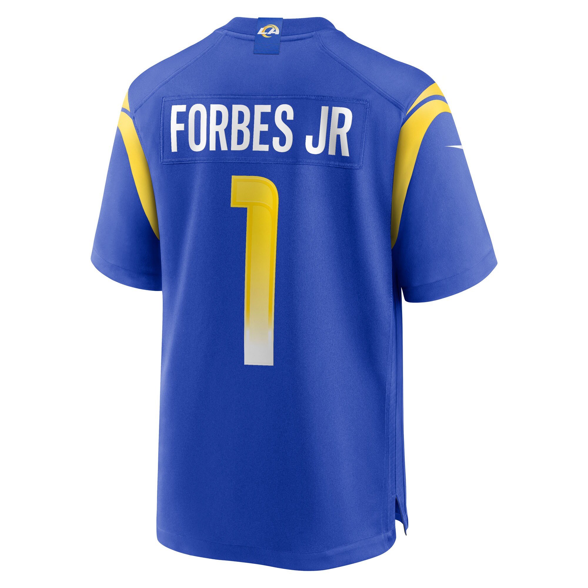 Emmanuel Forbes Jr. Los Angeles Rams Nike Team Game Jersey – Royal Clowdercats