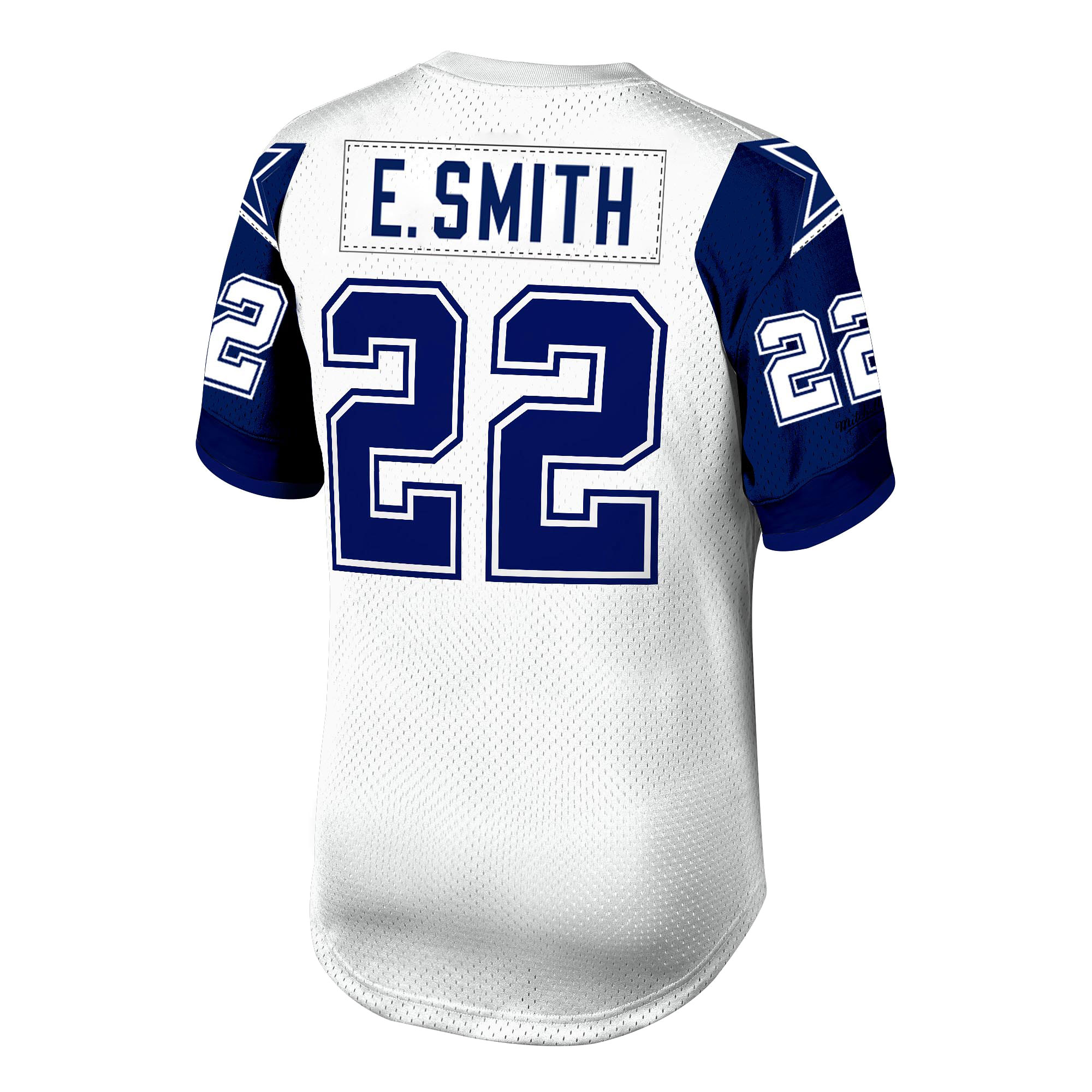 Emmitt Smith Dallas Cowboys 1996 Mitchell & Ness Authentic Throwback Retired Player Jersey – White Clowdercats