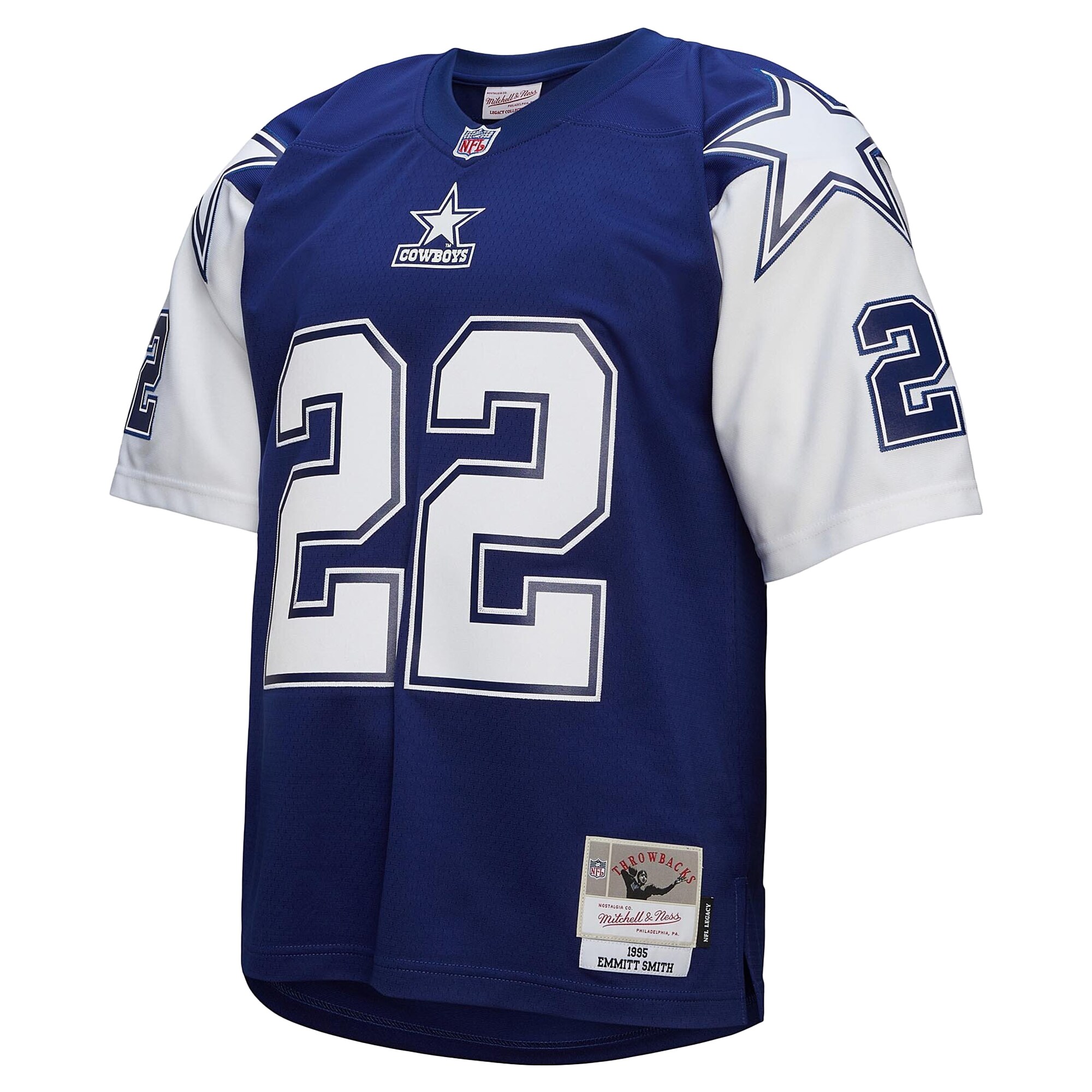 Emmitt Smith Dallas Cowboys Mitchell & Ness Legacy Replica Jersey – Navy Clowdercats