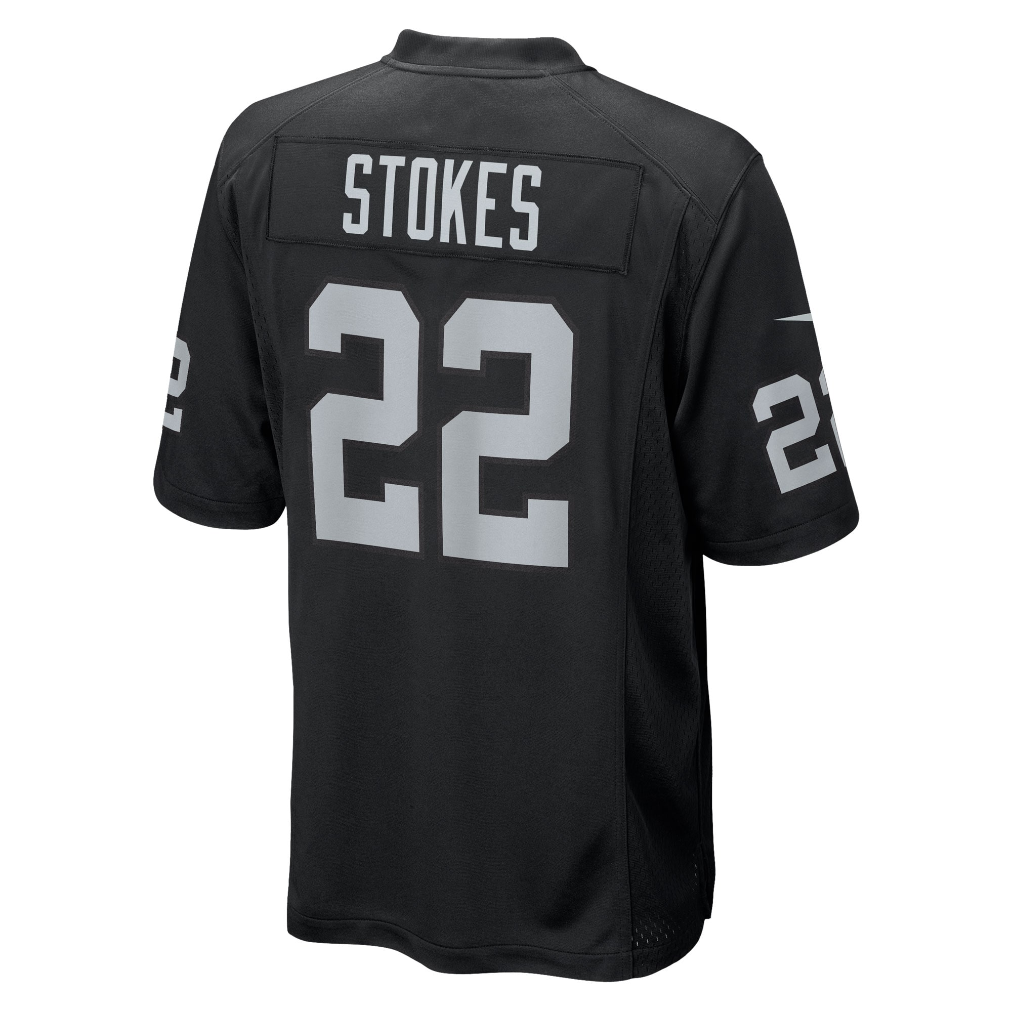 Eric Stokes Las Vegas Raiders Nike Team Game Jersey – Black Clowdercats