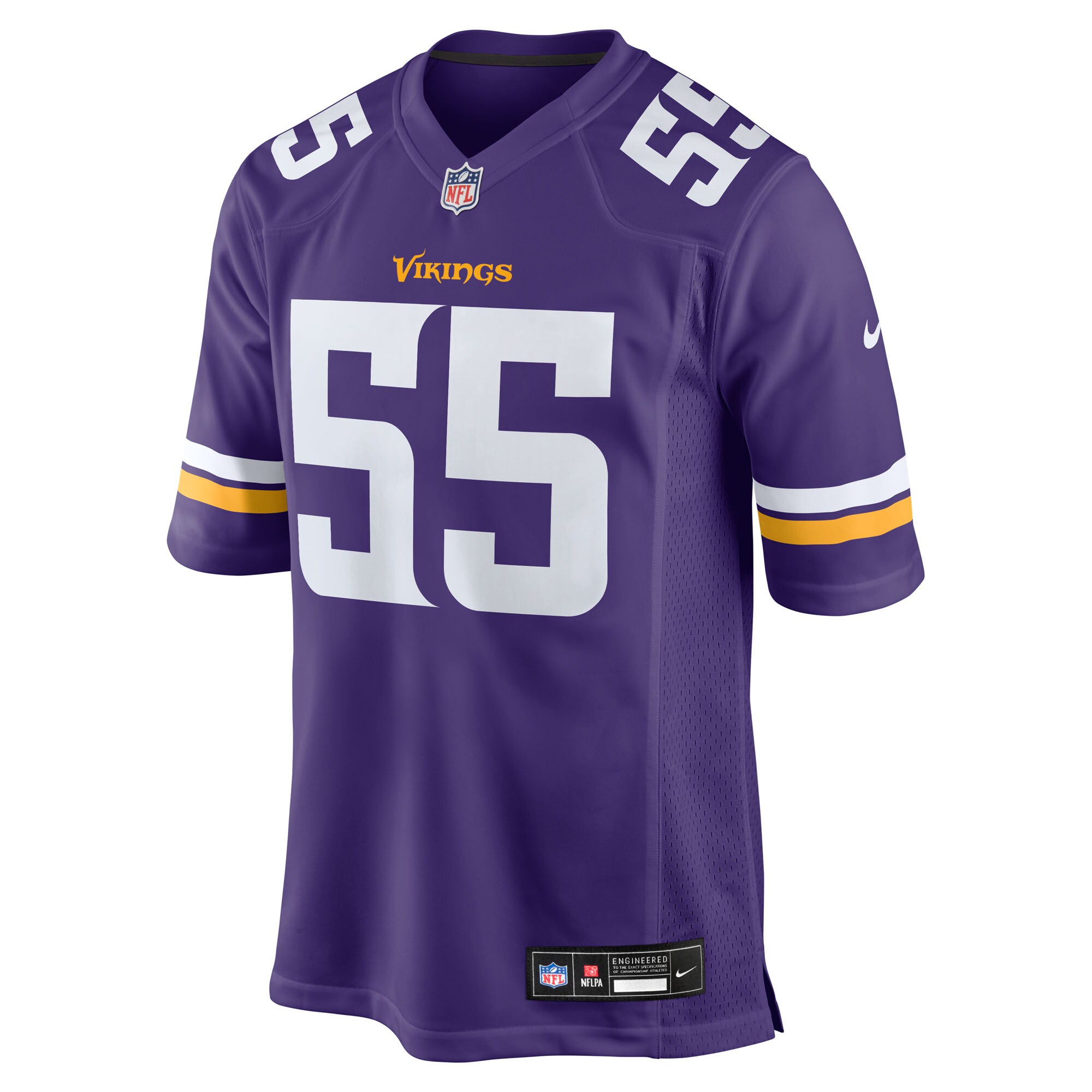 Eric Wilson Minnesota Vikings Nike Team Game Jersey – Purple Clowdercats